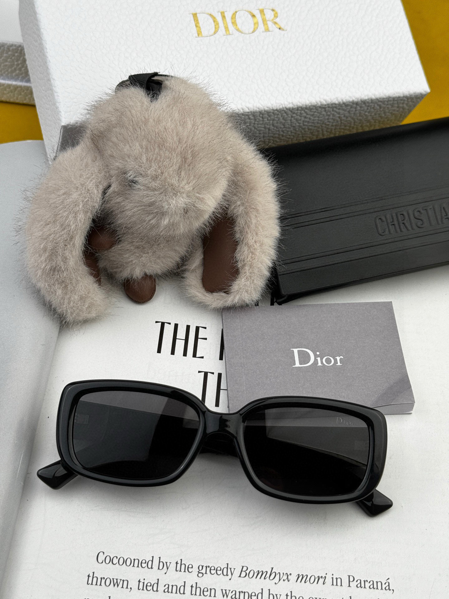  🔺 【DIOR-迪奥】2025开春新款 潮流爆款 时尚方框偏光太阳镜 高品质 佩戴舒适 网红潮款墨镜 