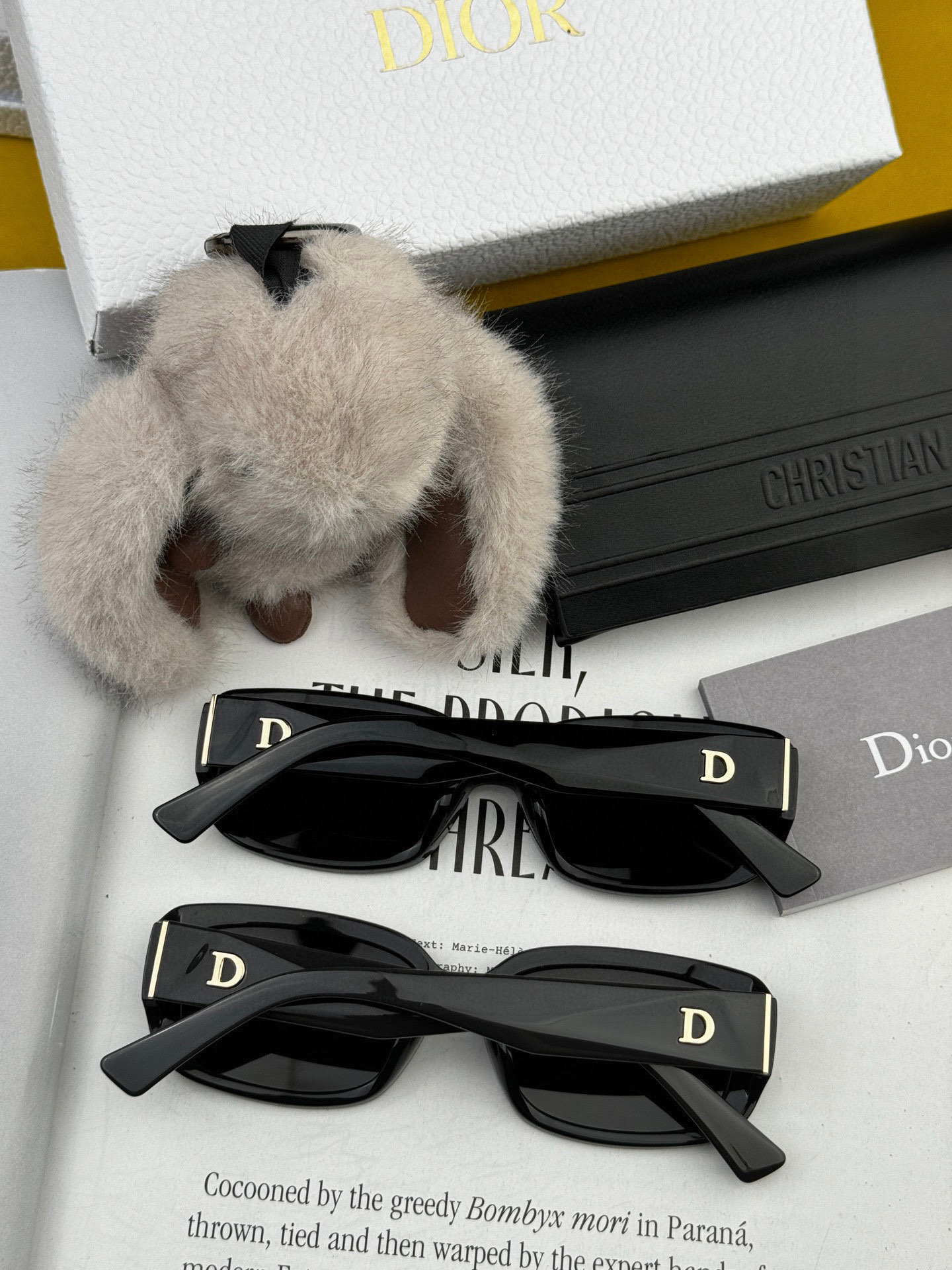  🔺 【DIOR-迪奥】2025开春新款 潮流爆款 时尚方框偏光太阳镜 高品质 佩戴舒适 网红潮款墨镜 