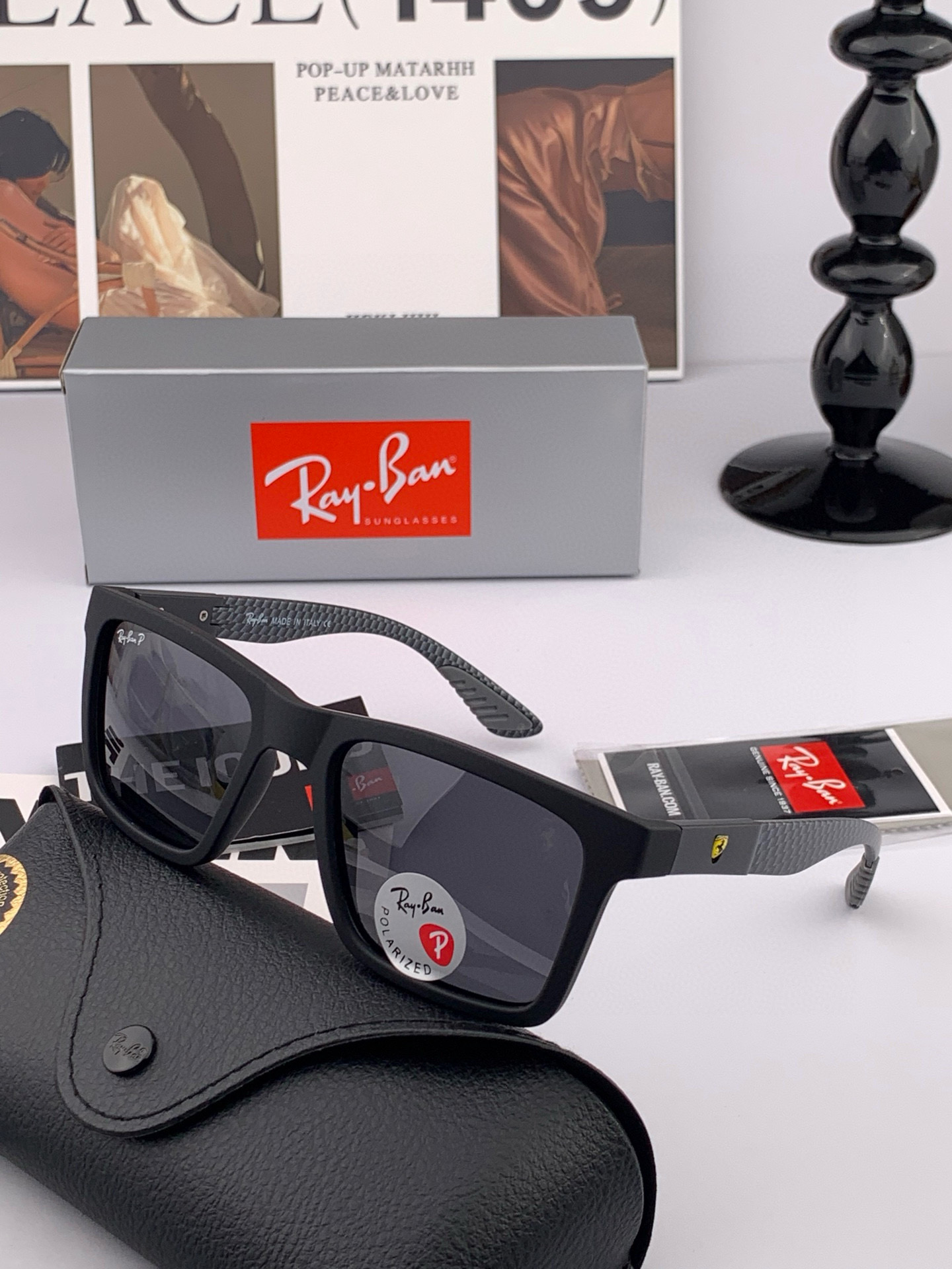  RAYBAN 😈雷朋 RB1834💚🔵💜👓时尚偏光🌻🌻💟炫‮潮彩‬款太阳镜，男女通用🔝🔝。