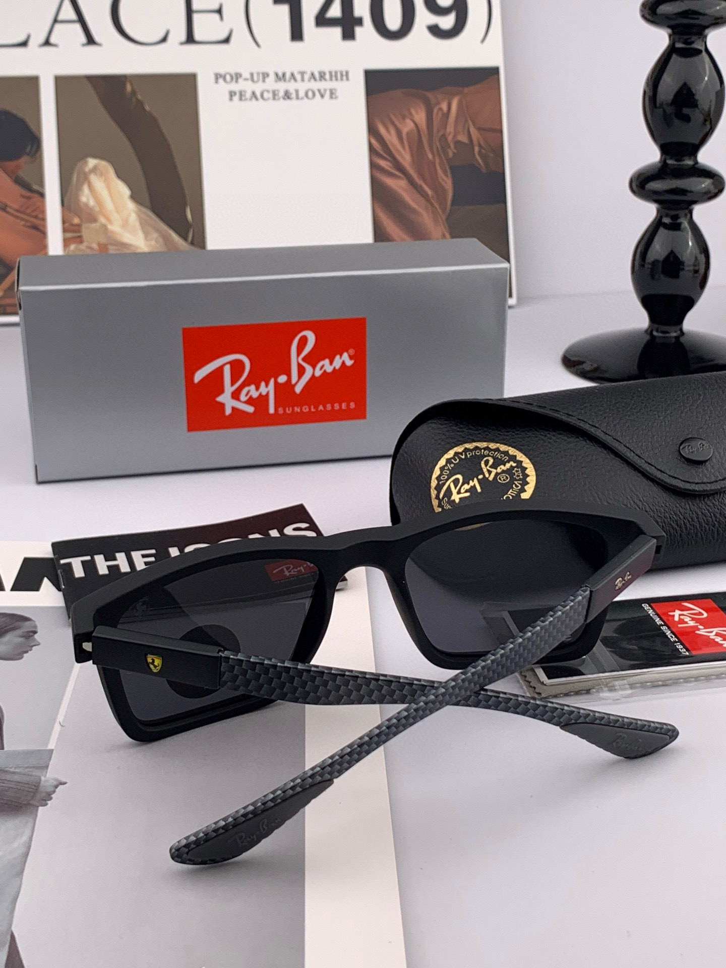  RAYBAN 😈雷朋 RB1834💚🔵💜👓时尚偏光🌻🌻💟炫‮潮彩‬款太阳镜，男女通用🔝🔝。