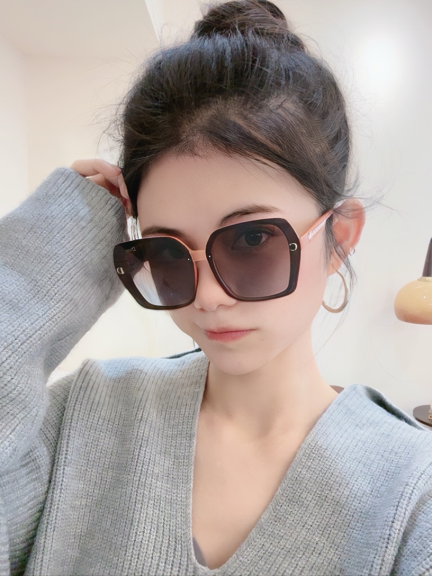 NO:370899,【DIOR-Dio】New spring style, trendy and hot style, fashionable square-frame polarized sunglasses, high quality, comfortable to wear, internet celebrity trendy sunglasses Model CD6998 glasses, sunglasses, glasses, dior, dior19860909【DIOR-迪奥】开春新款 潮流爆款 时尚方框偏光太阳镜 高品质 佩戴舒适 网红潮款墨镜 型号CD6998眼镜墨镜太阳镜,眼镜,dior,dior,glasses