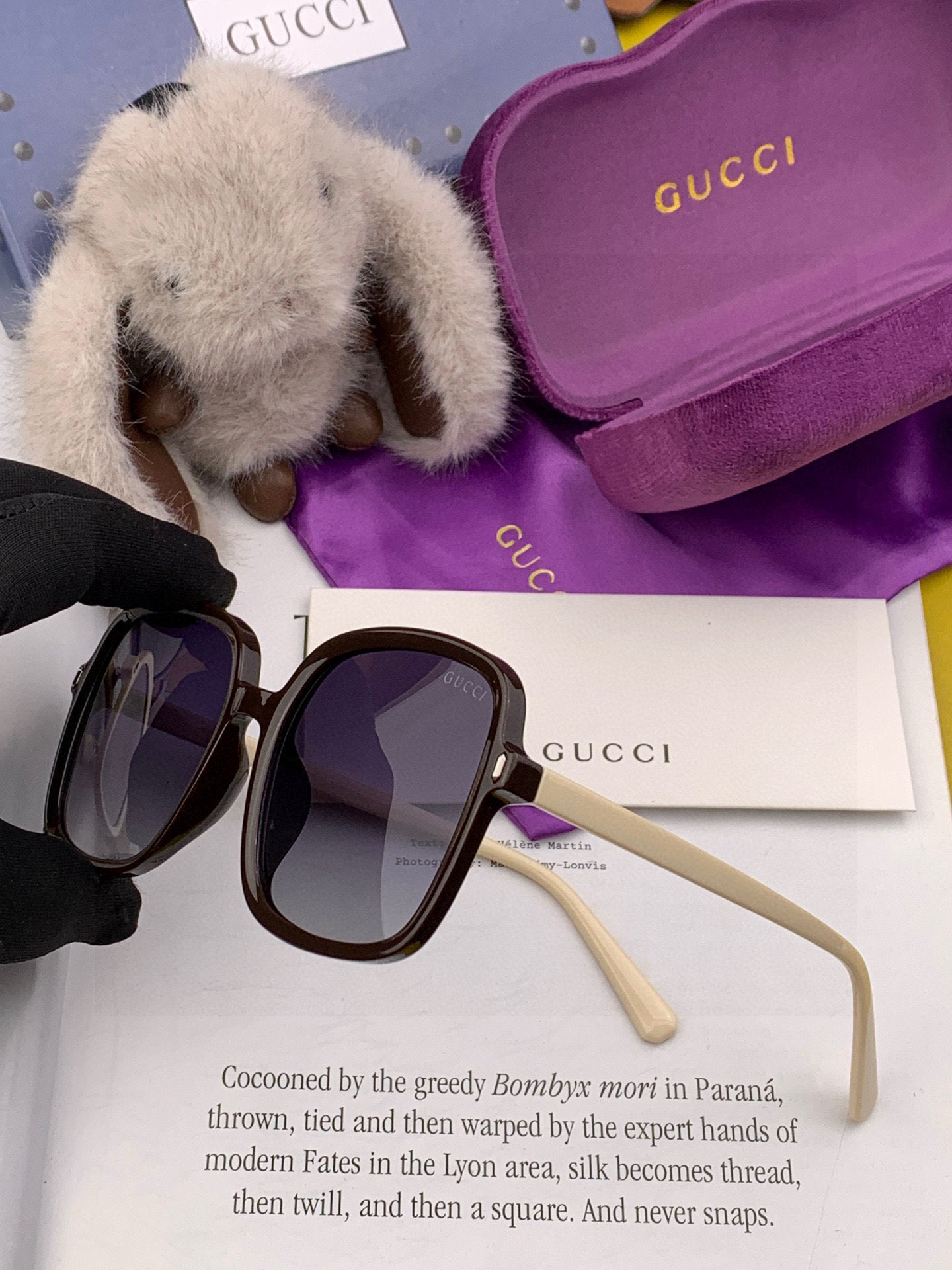  🔺GUCCI🔻古驰 GG方框太阳镜 完美品质 🎓独特设计  适合各种脸型 亮相时装周 超时尚百搭 实物