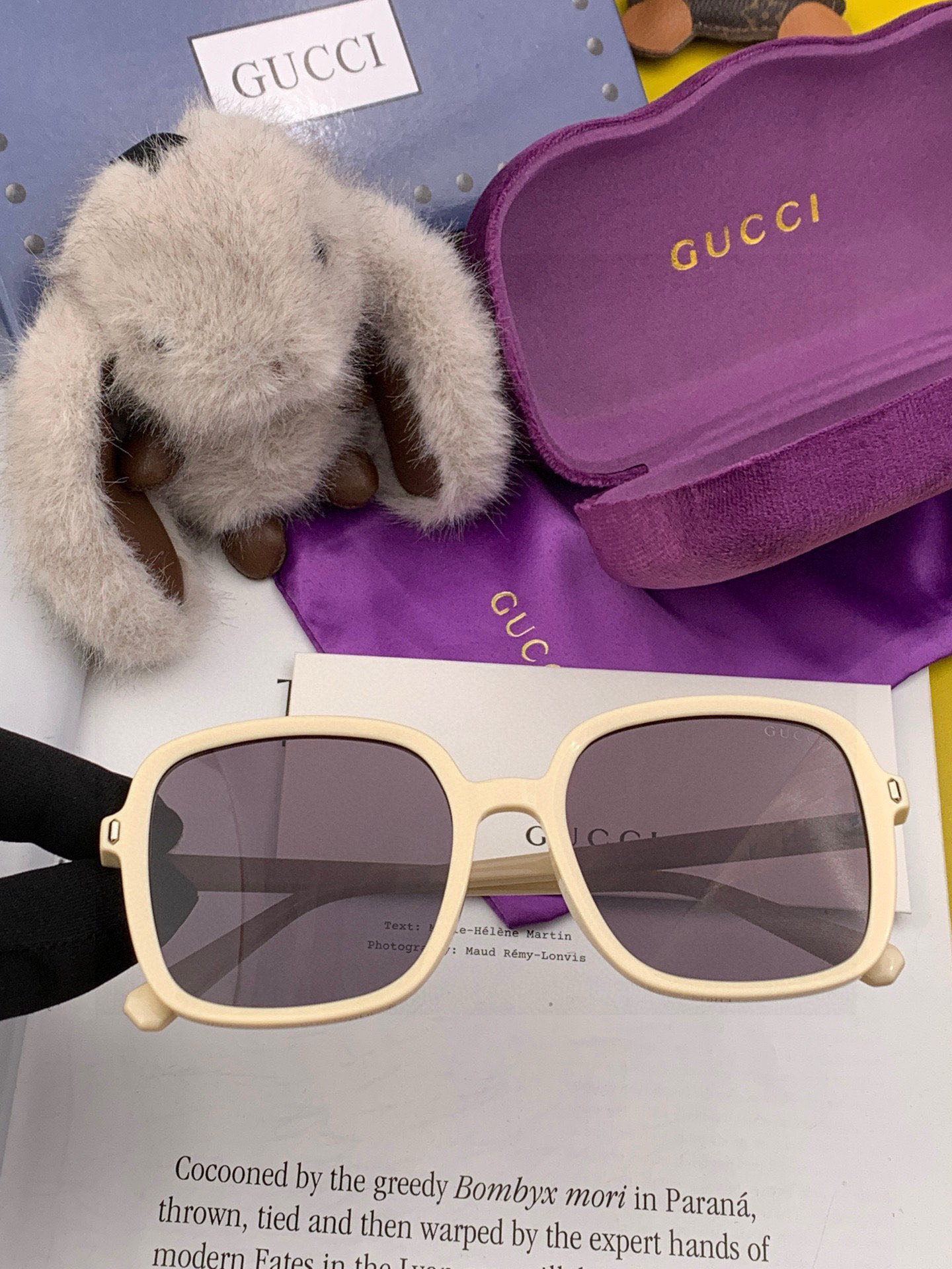  🔺GUCCI🔻古驰 GG方框太阳镜 完美品质 🎓独特设计  适合各种脸型 亮相时装周 超时尚百搭 实物