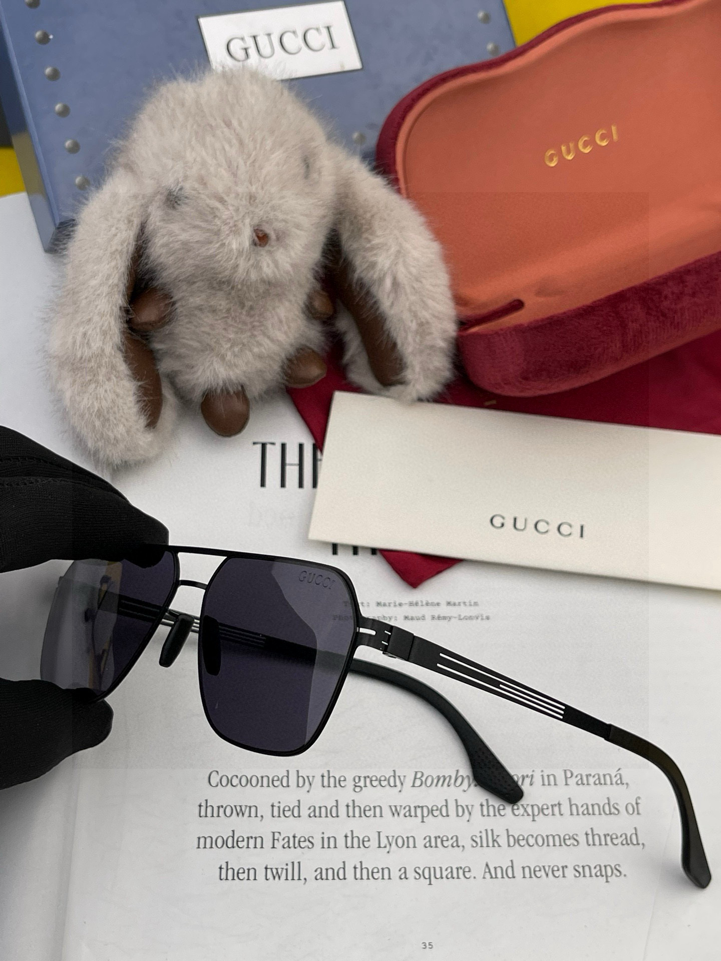 ♦️GUCCI 2025新款男女情侣款太阳镜多边形墨镜iP电镀永不褪色 超轻超有弹性整幅眼镜无螺丝重要的