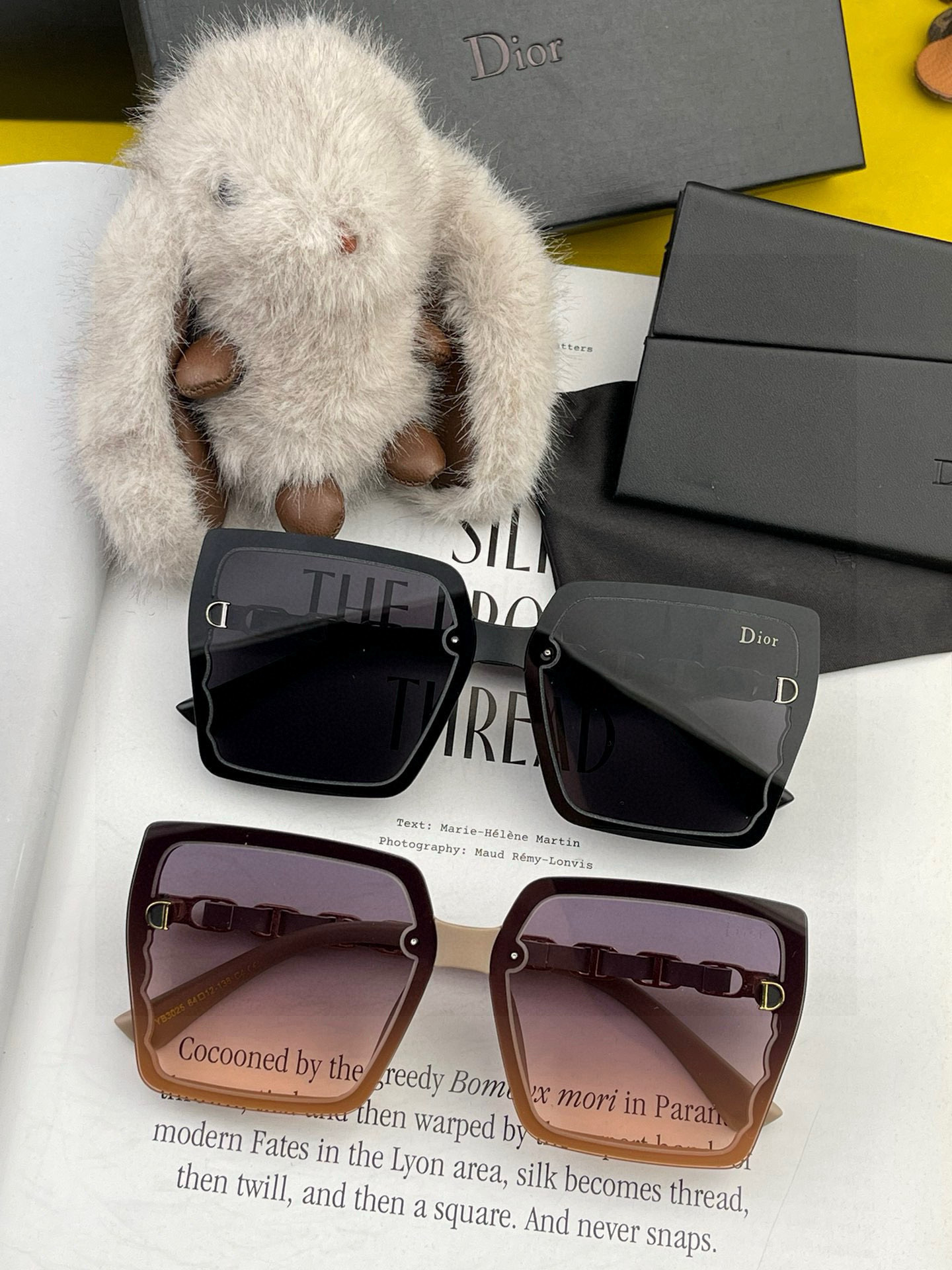  DIOR 2025开春新款🎈原版出货 网红超爆款💙经典奢华全球风强酷亲亲 时尚方框太阳镜得意 气质非凡