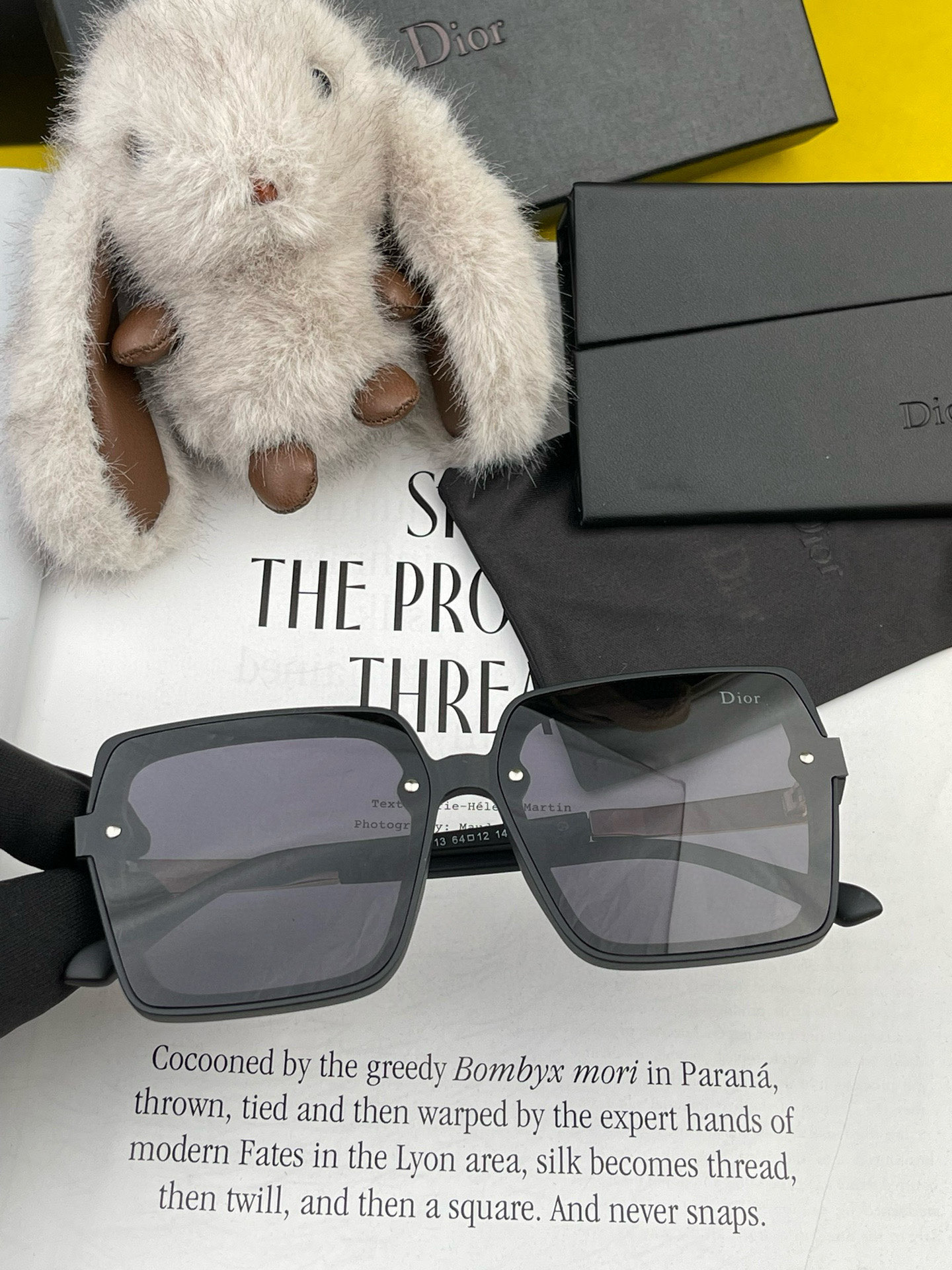 🔺 【DIOR-迪奥】2025开春新款 潮流爆款 时尚方框偏光太阳镜 高品质 佩戴舒适 网红潮款墨镜 女