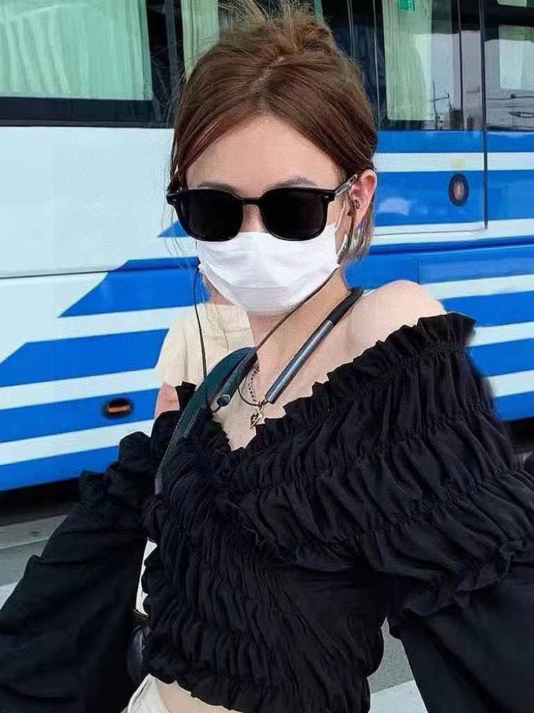  【TR偏光系列】Gucci   经典的方框设计，不挑脸型，无论搭配大衣还是连衣裙都非常显气质尼龙偏光镜