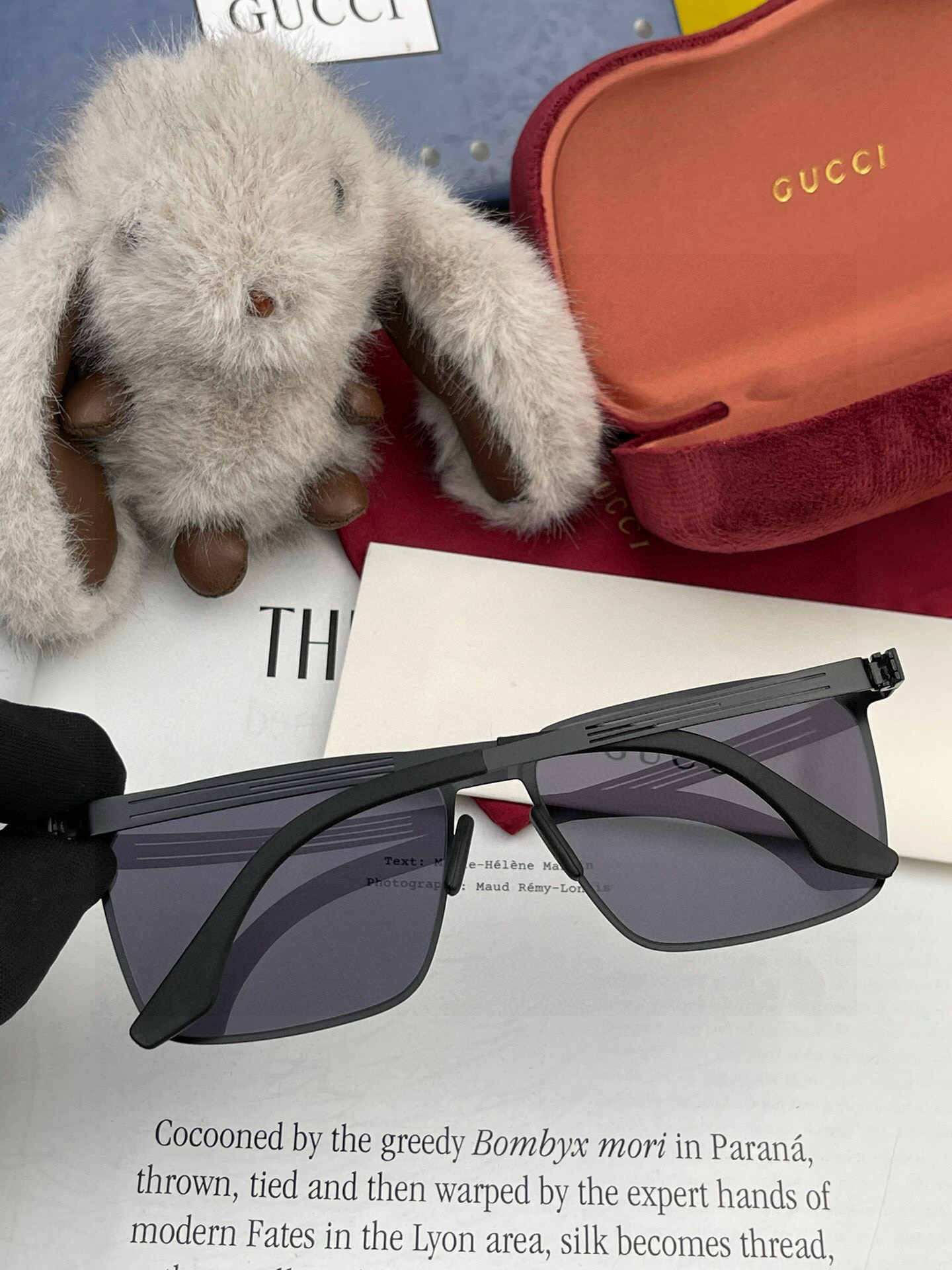   ♦️GUCCI 2025新款男女情侣款太阳镜多边形墨镜i 🉐️电镀永不褪色 超轻超有弹性整幅眼镜无螺