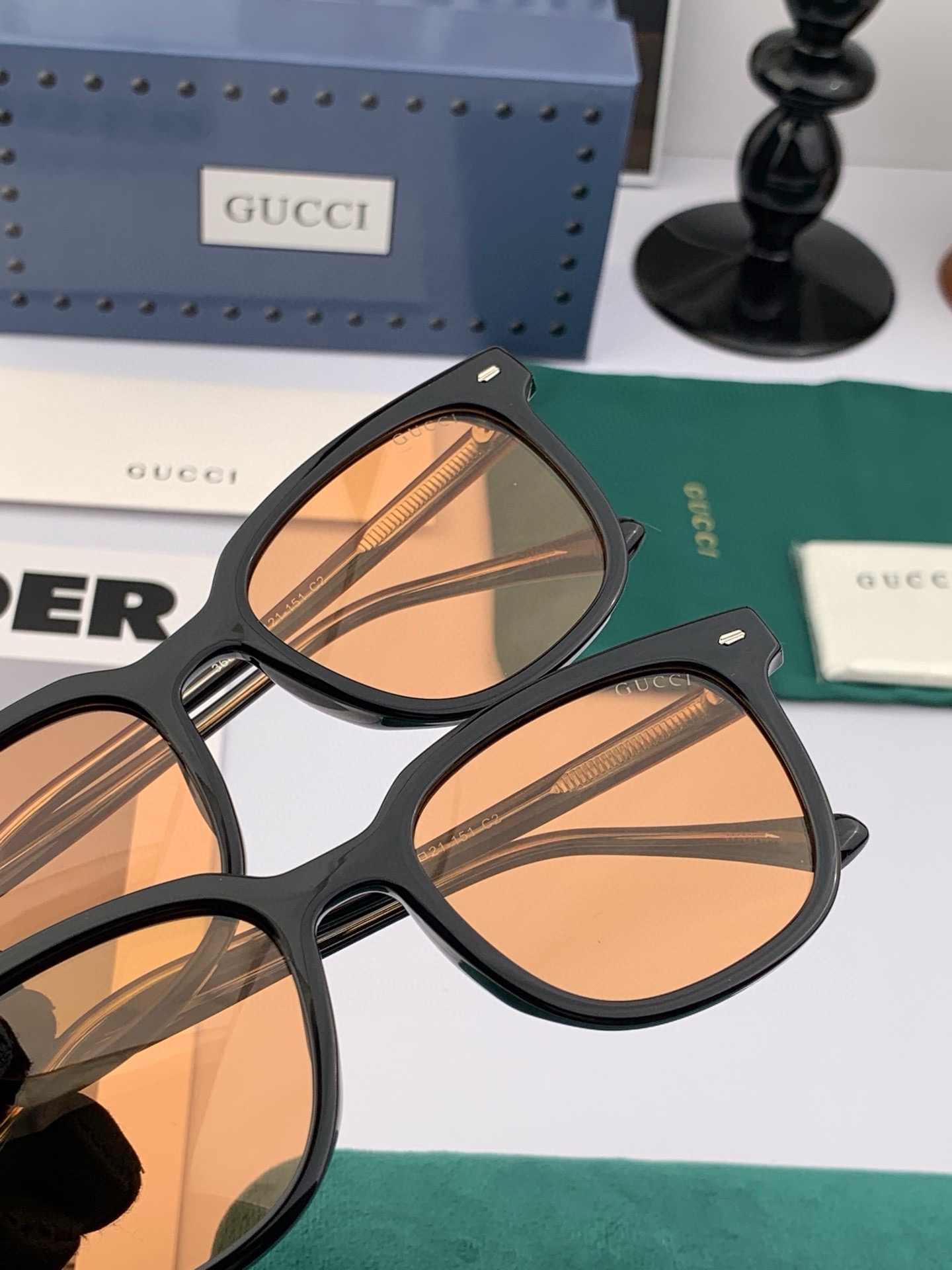  🔺GUCCI🔻古驰 GG圆框太阳镜 完美品质 🎓独特设计  适合各种脸型 亮相时装周 超时尚百搭 实物