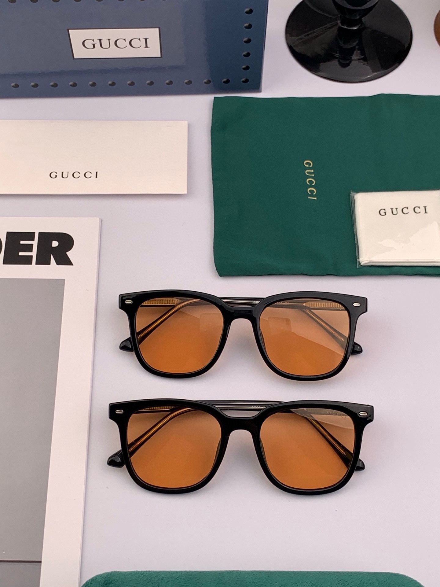  🔺GUCCI🔻古驰 GG圆框太阳镜 完美品质 🎓独特设计  适合各种脸型 亮相时装周 超时尚百搭 实物