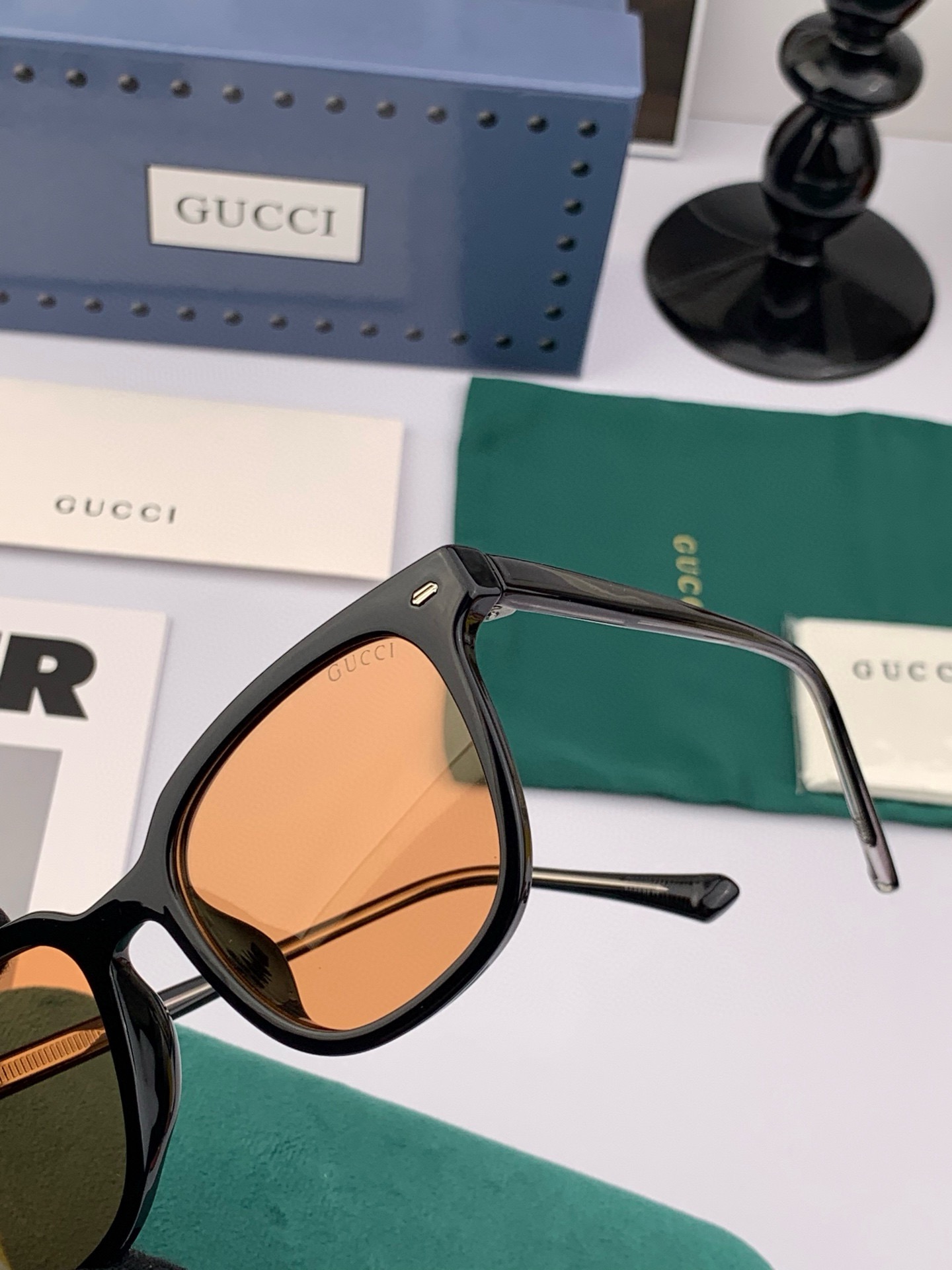  🔺GUCCI🔻古驰 GG圆框太阳镜 完美品质 🎓独特设计  适合各种脸型 亮相时装周 超时尚百搭 实物