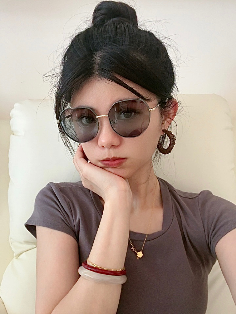  GUCCI 2025开春新款 最新款蛤蟆太阳镜 各路网红纷纷带起气场满分‼️ 俏皮甜美.上脸效果更佳.