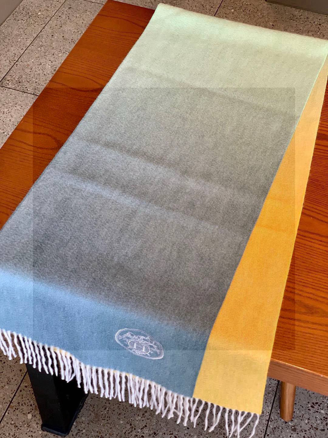 Stylish Multicolor Gradient Cashmere Scarf, Soft & Warm Winter Shawl 32*190cm 12 i1751814378088 9296 0 10