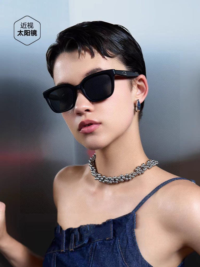  🔺 【GUCCI-偏光太阳镜】2025开春新款 潮流爆款 时尚方框偏光太阳镜 高品质 佩戴舒适 网红潮