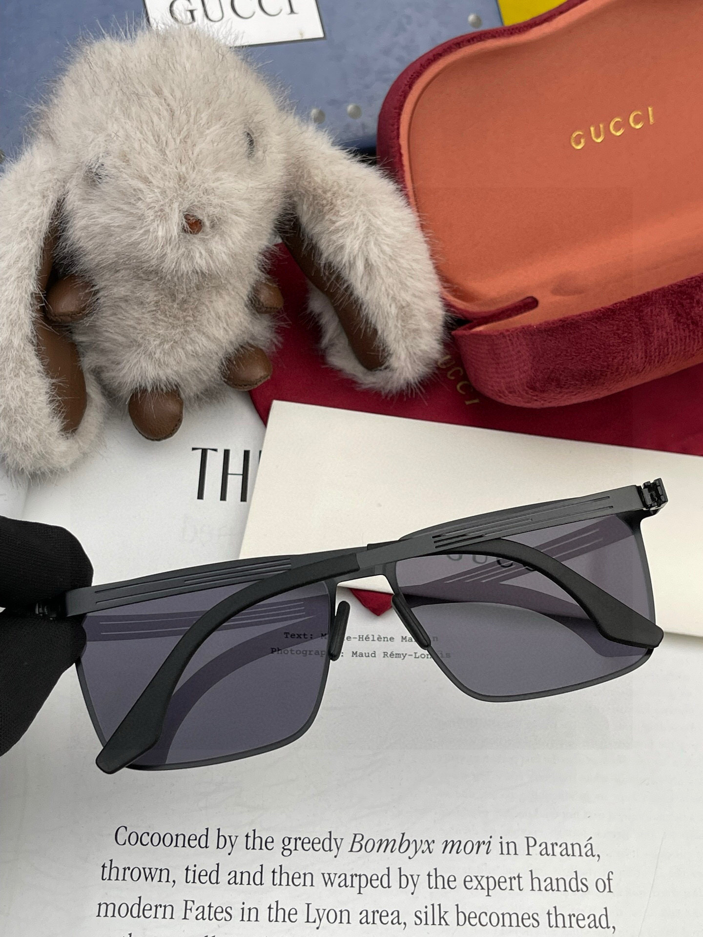   ♦️GUCCI 2025新款男女情侣款太阳镜多边形墨镜i 🉐️电镀永不褪色 超轻超有弹性整幅眼镜无螺