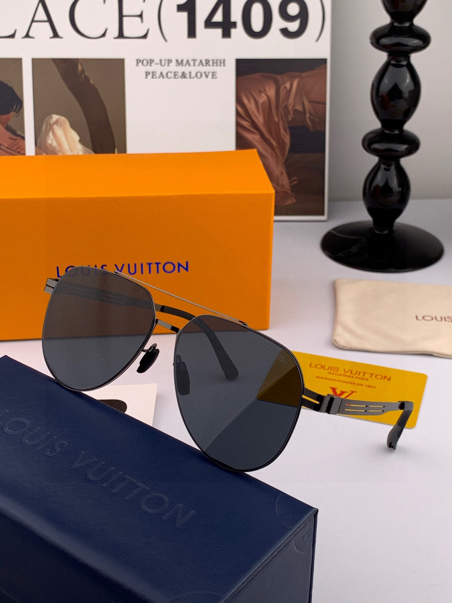 “High-quality P300 Polygonal Sunglasses: Durable, Lightweight, Stylish, and Fade-Resistant” - 图片 8