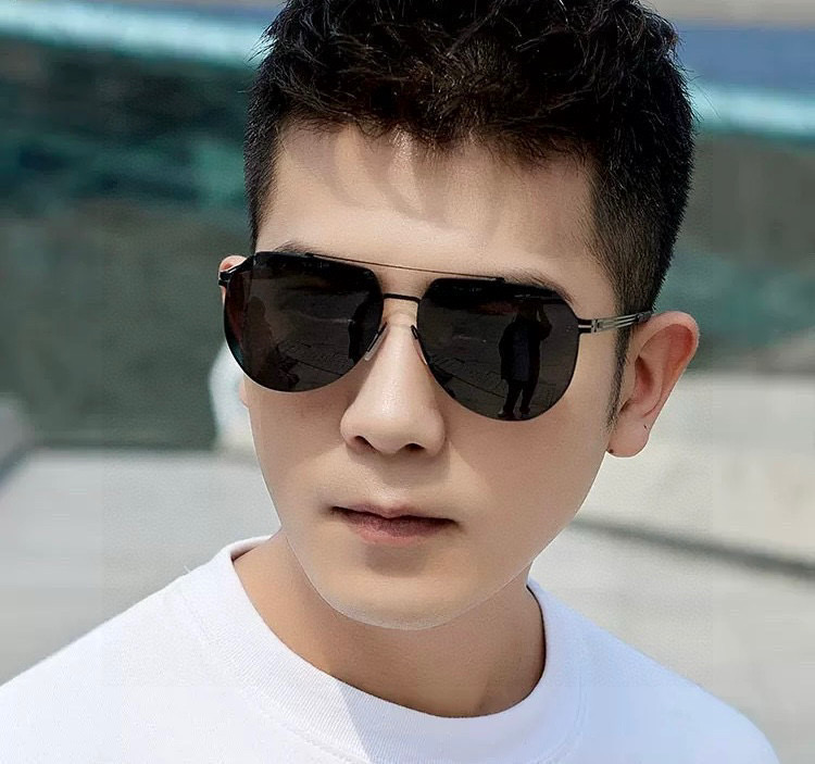 “High-quality P300 Polygonal Sunglasses: Durable, Lightweight, Stylish, and Fade-Resistant” - 图片 2