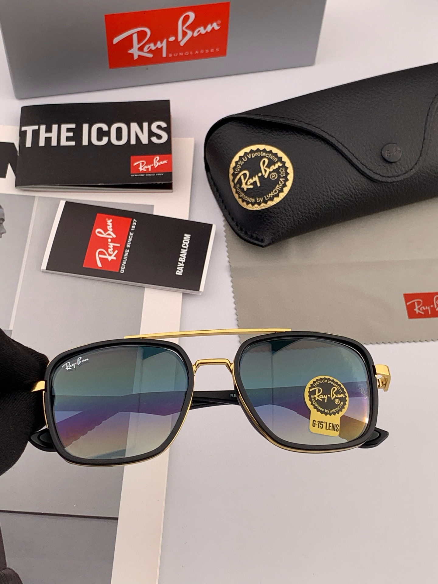 NO:366608,Official synchronization Brand: Ray-Ban Classic Men's and Women's Glass Sunglasses Material American Polaroid HD explosion-proof tempered glass lens Model RB49000 glasses Sunglasses Sunglasses, glasses19860909官方同步 品牌:雷朋经典男女士玻璃太阳镜 材质美国宝丽来高清防爆钢化玻璃镜片 型号RB49000眼镜墨镜太阳镜,眼镜,glasses