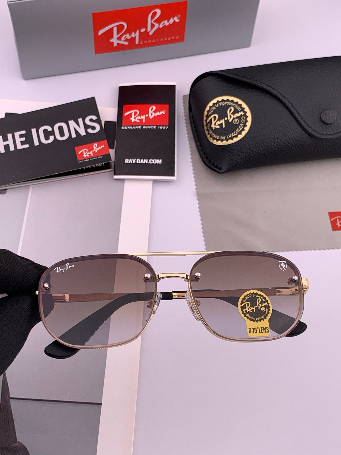NO:366613,Official synchronization Brand: Ray-Ban Classic Men's and Women's Glass Sunglasses Material American Polaroid HD explosion-proof tempered glass lens Model RB glasses Sunglasses Sunglasses, glasses19860909官方同步 品牌:雷朋经典男女士玻璃太阳镜 材质美国宝丽来高清防爆钢化玻璃镜片 型号RB眼镜墨镜太阳镜,眼镜,glasses