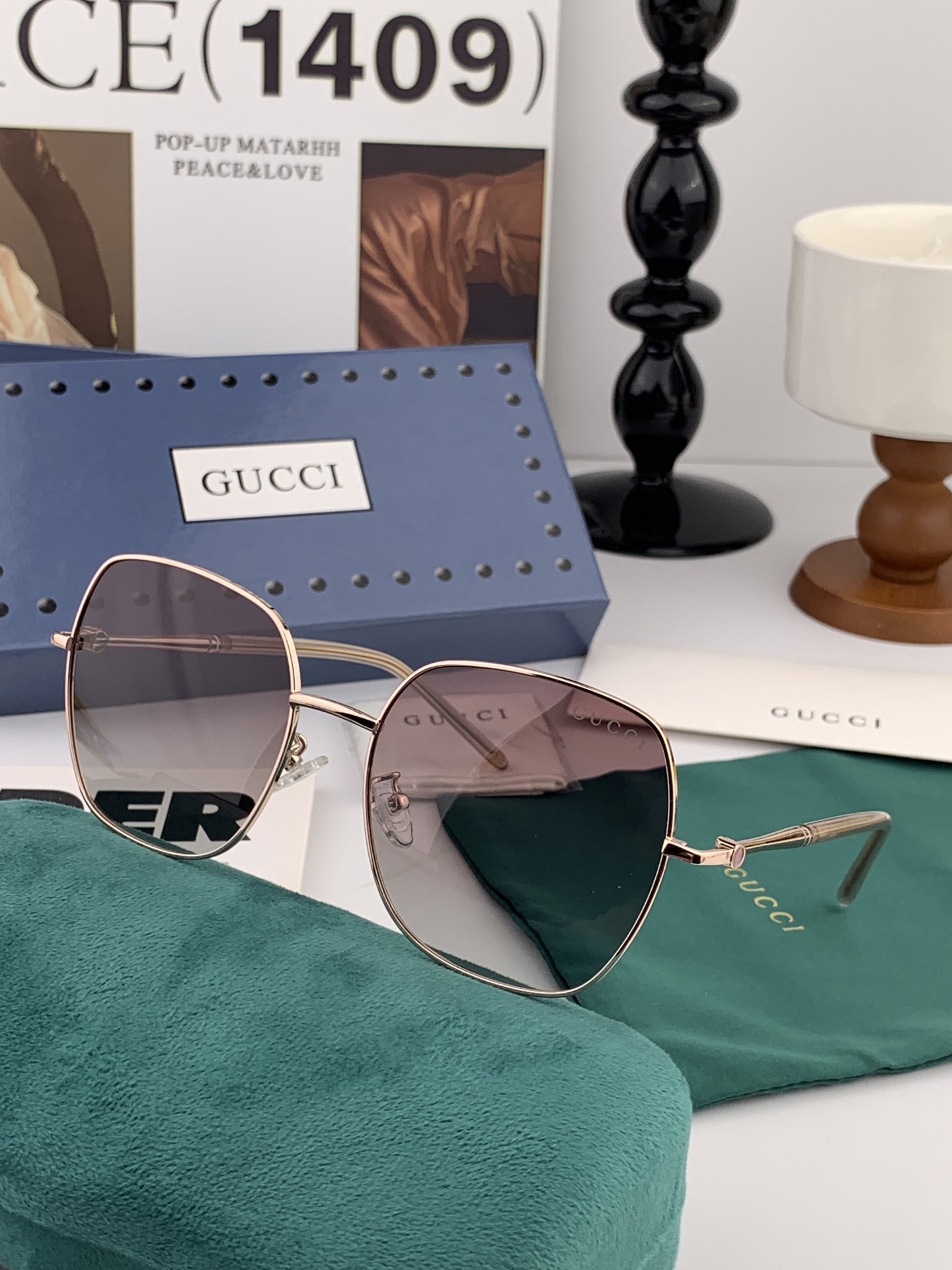 New Gucci Sunglasses: Unique Charm and Precursory Style for Spring/Summer Glasses - 图片 7