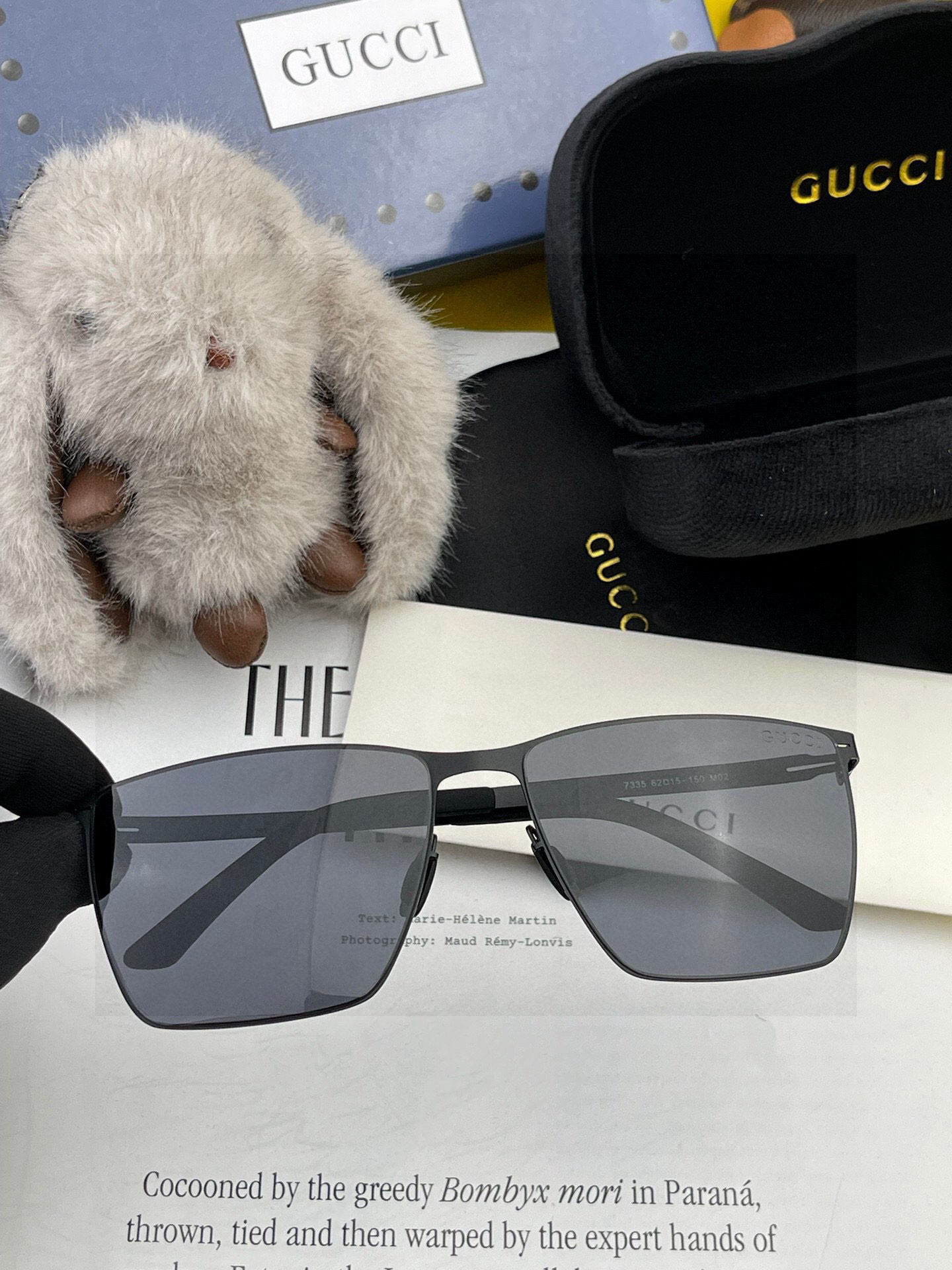 GUCCI 2025 Polygonized Sunglasses: Ultra-Light, High-Cleanyon Lenses, Super-Size Summer Style - 图片 4