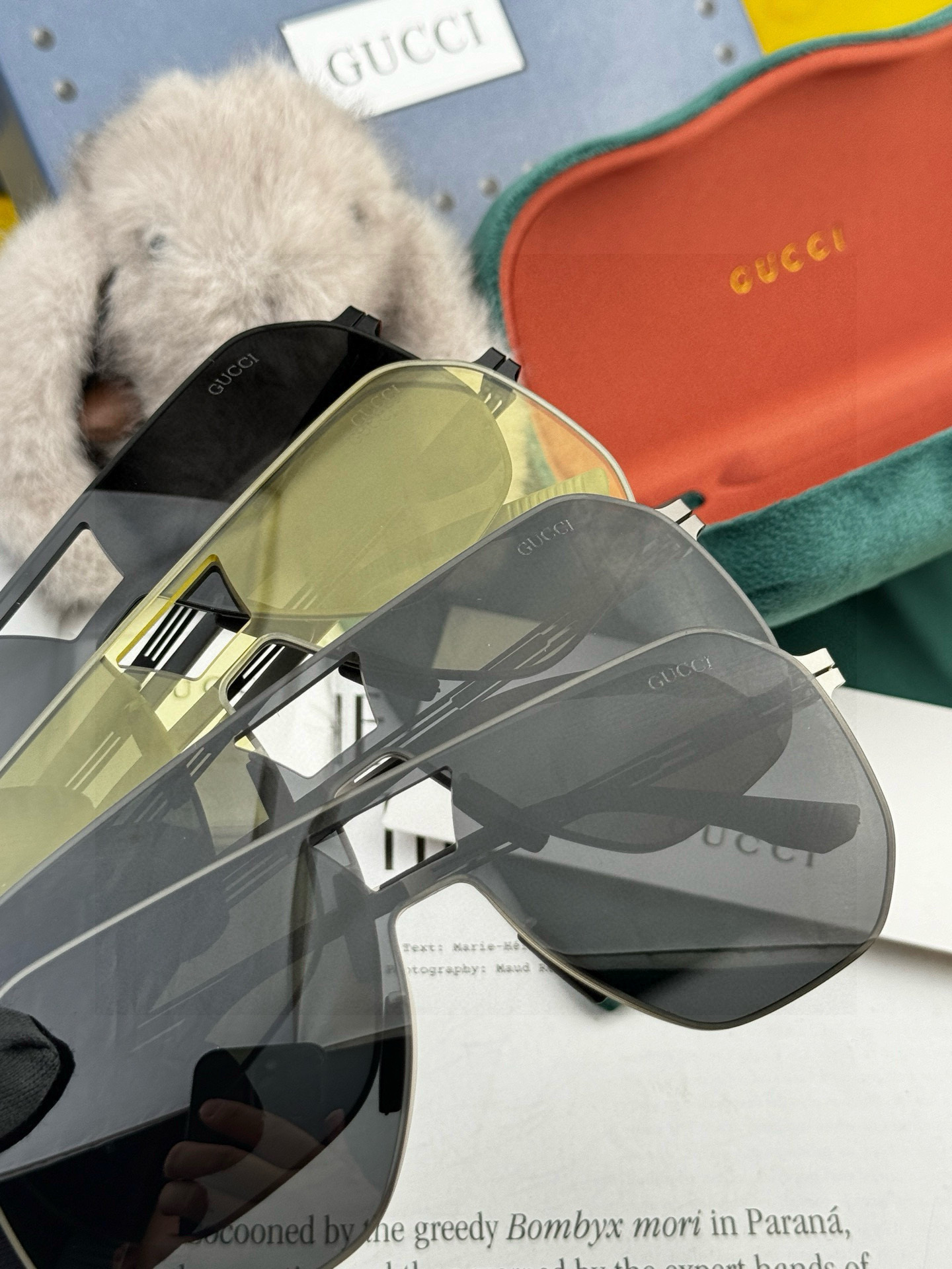GUCCI 2025 Polygonal Sunglasses: Stylish, Durable, and Lightweight Eyewear - 图片 7