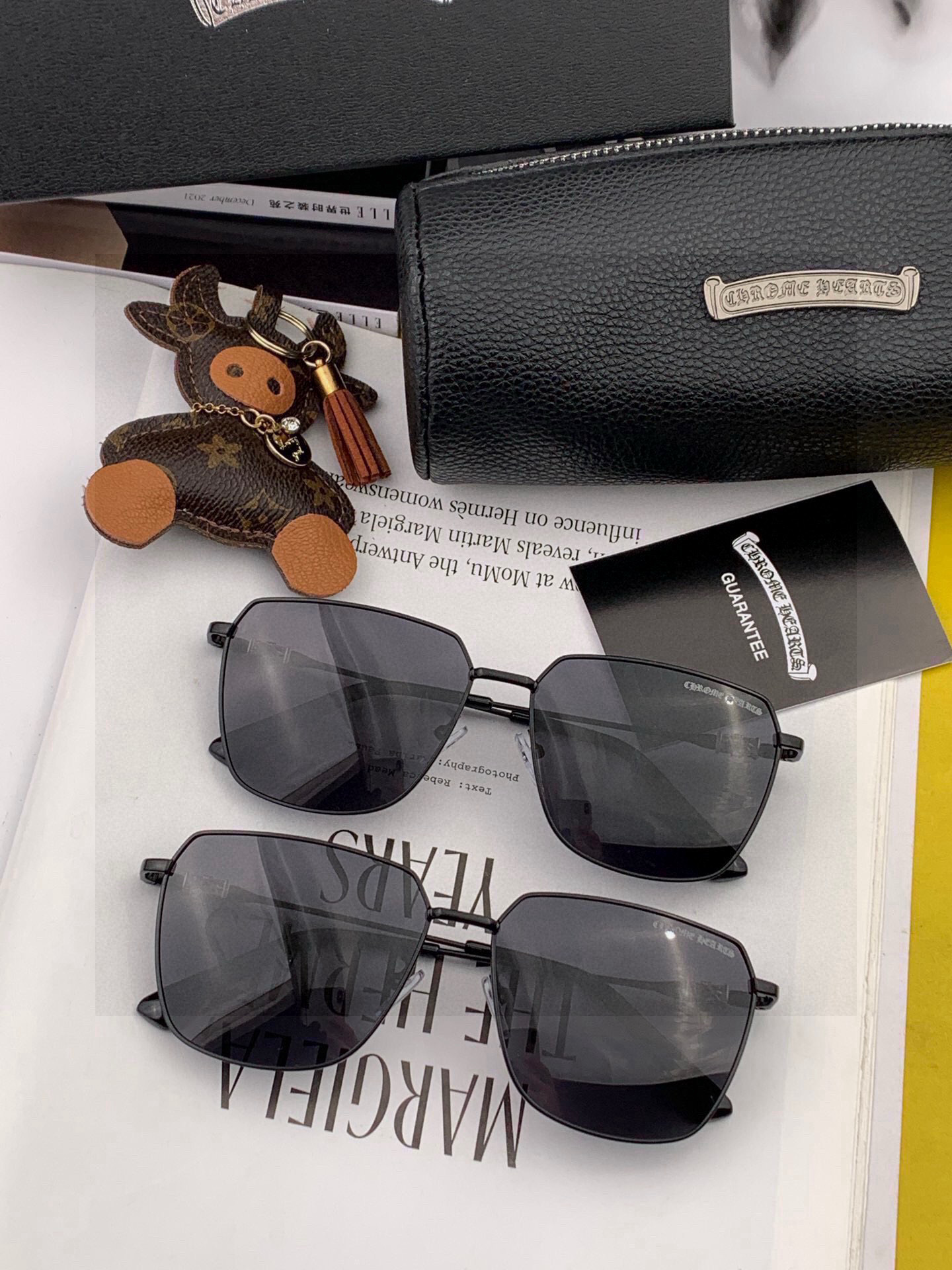  CHROME HEART 克罗心新款太阳眼镜 太阳镜墨镜 风镜设计理念！ KLX91936