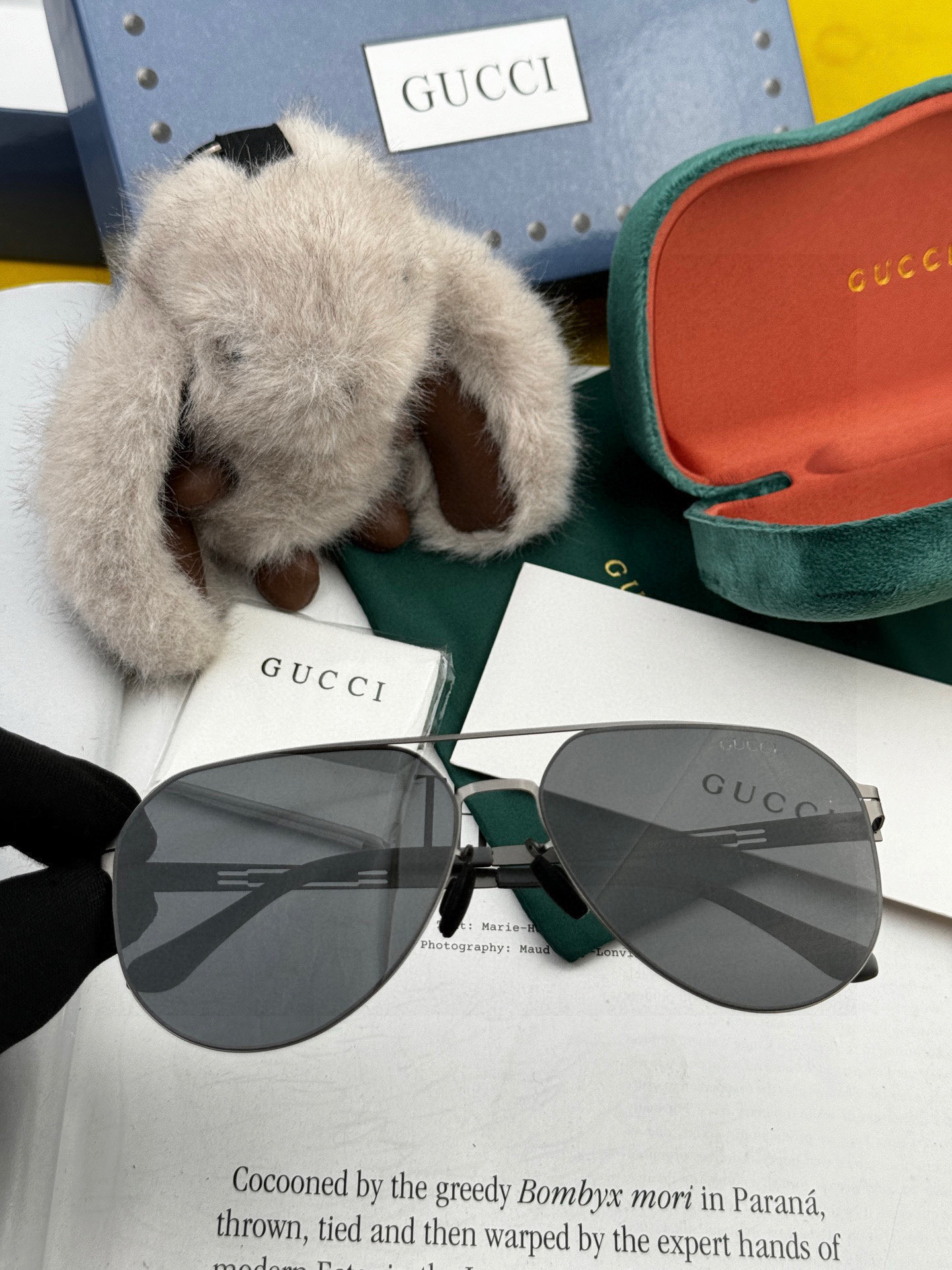 ♦️ GUCCI 2025新款男女情侣款太阳镜多边形墨镜iP电镀永不褪色 超轻超有弹性整幅眼镜无螺丝重要