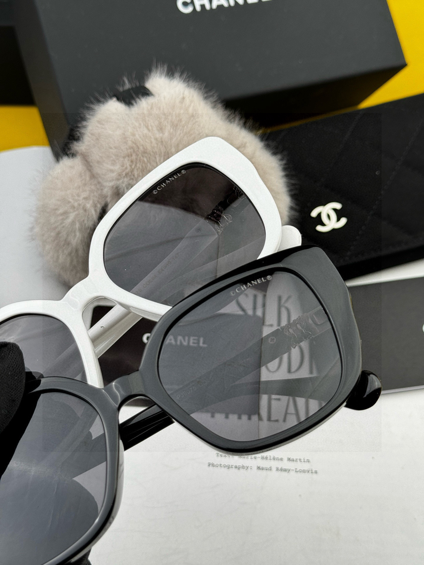 【CHANEL】香奈儿 2025新款潮流爆款 时尚方框太阳镜 佩戴舒适 网红潮款墨镜  女士高清加厚偏光