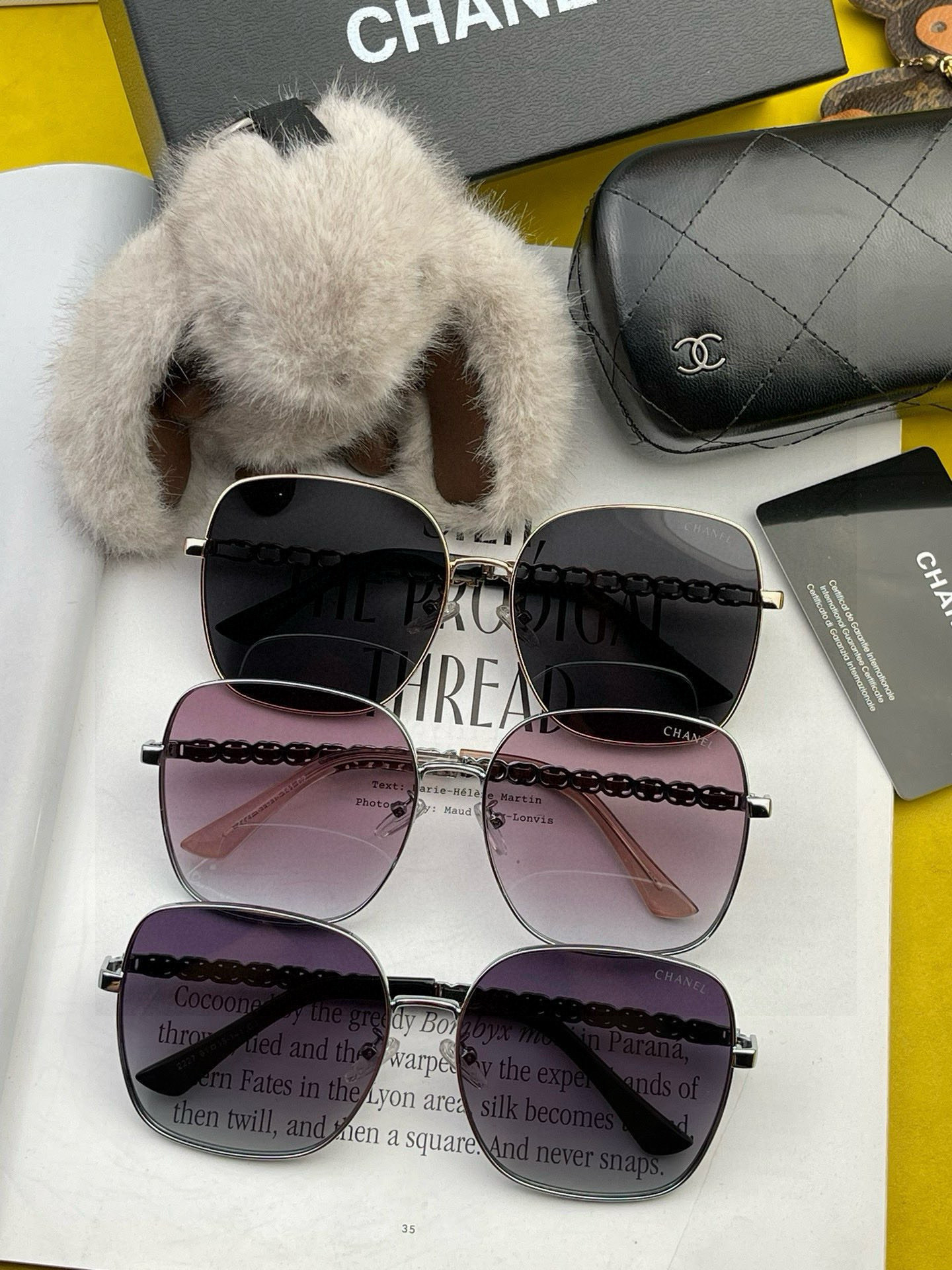    新品CHANEL 香奈儿太阳镜以独特魅力和前卫风格诠释春夏最新眼镜，质感超好佩带舒适 型号：CH7