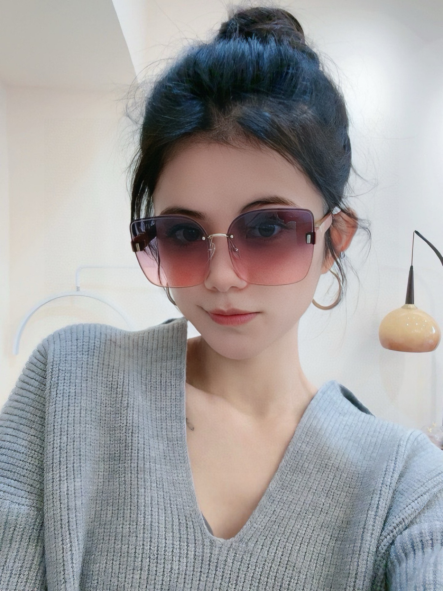 🔺 【DIOR-迪奥】2025开春新款 潮流爆款 时尚方框太阳镜 高品质 佩戴舒适 网红潮款墨镜 女士高