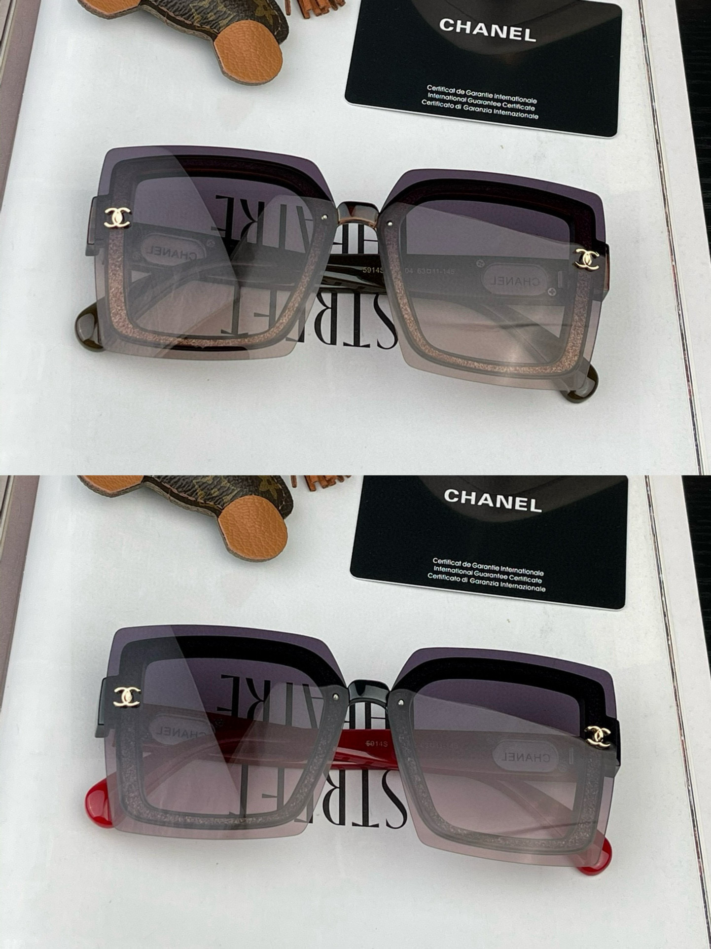   【TR偏光系列】Chanel大框太阳镜墨镜  经典的方框设计，不挑脸型，无论搭配大衣还是连衣裙都非常