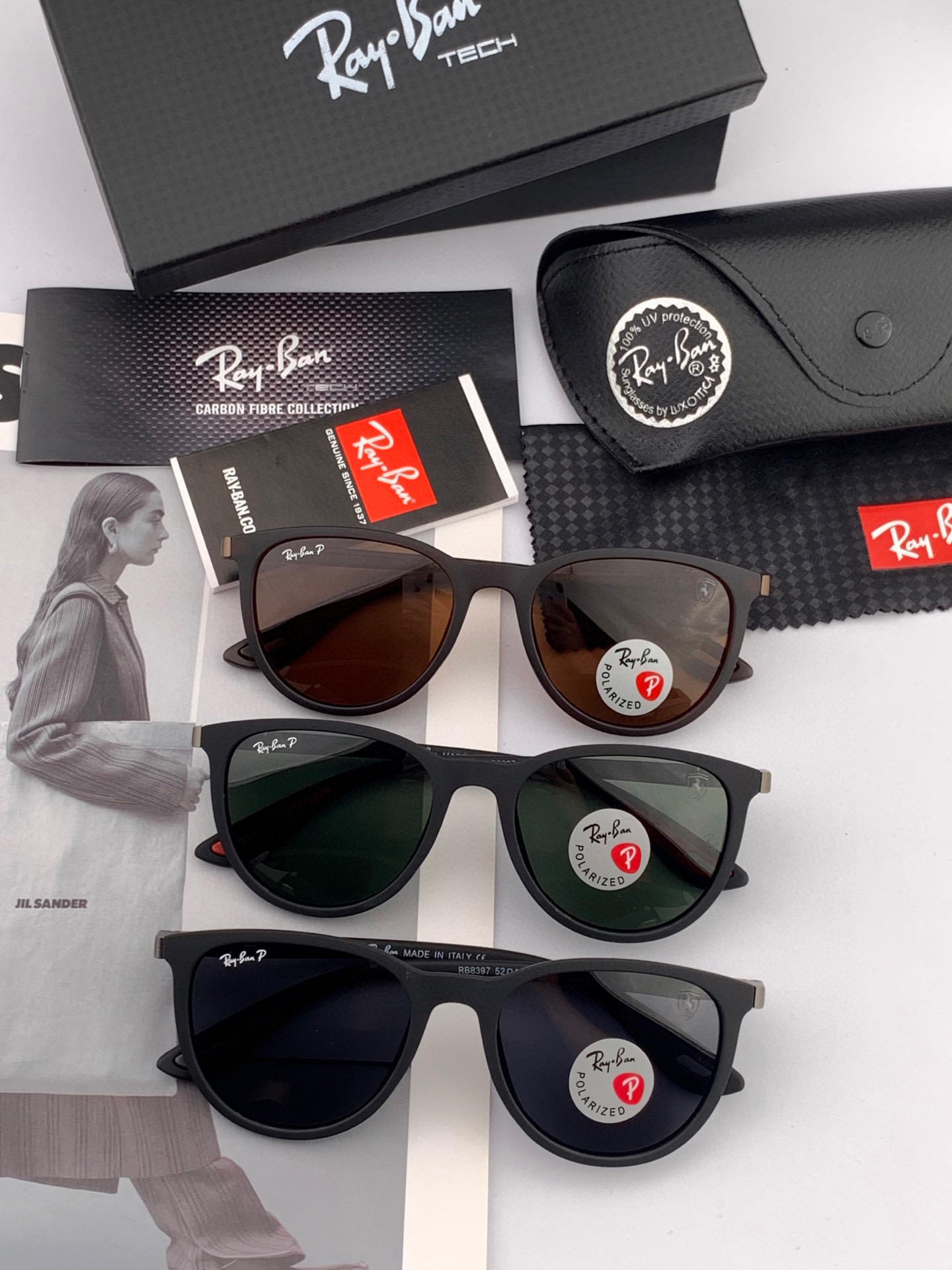  官方同步 品牌雷朋经典男女士玻璃太阳镜          材质：美国宝丽来高清防爆钢化玻璃镜片 型号：