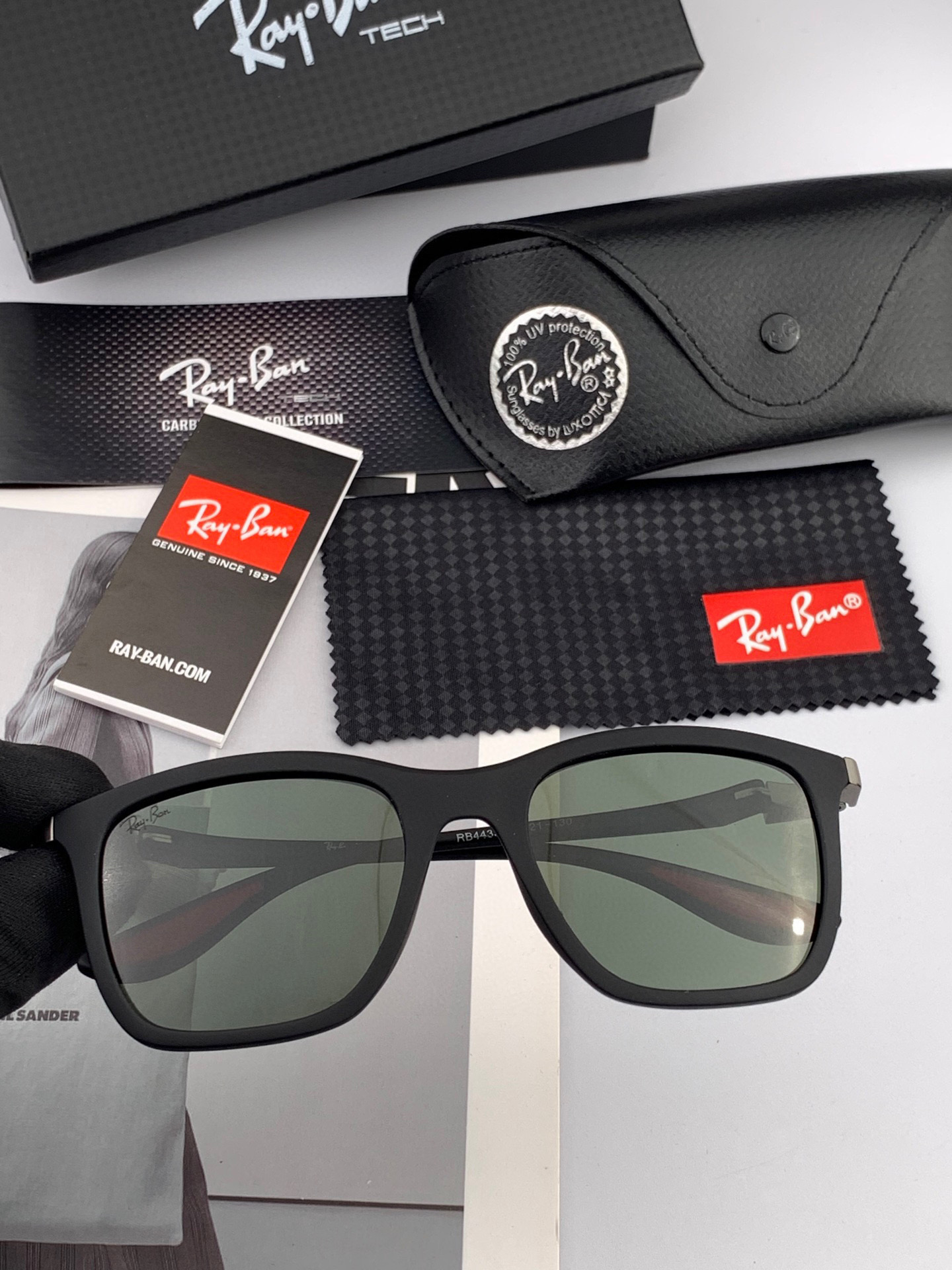  官方同步 品牌雷朋经典男女士玻璃太阳镜          材质：美国宝丽来高清防爆钢化玻璃镜片 型号：