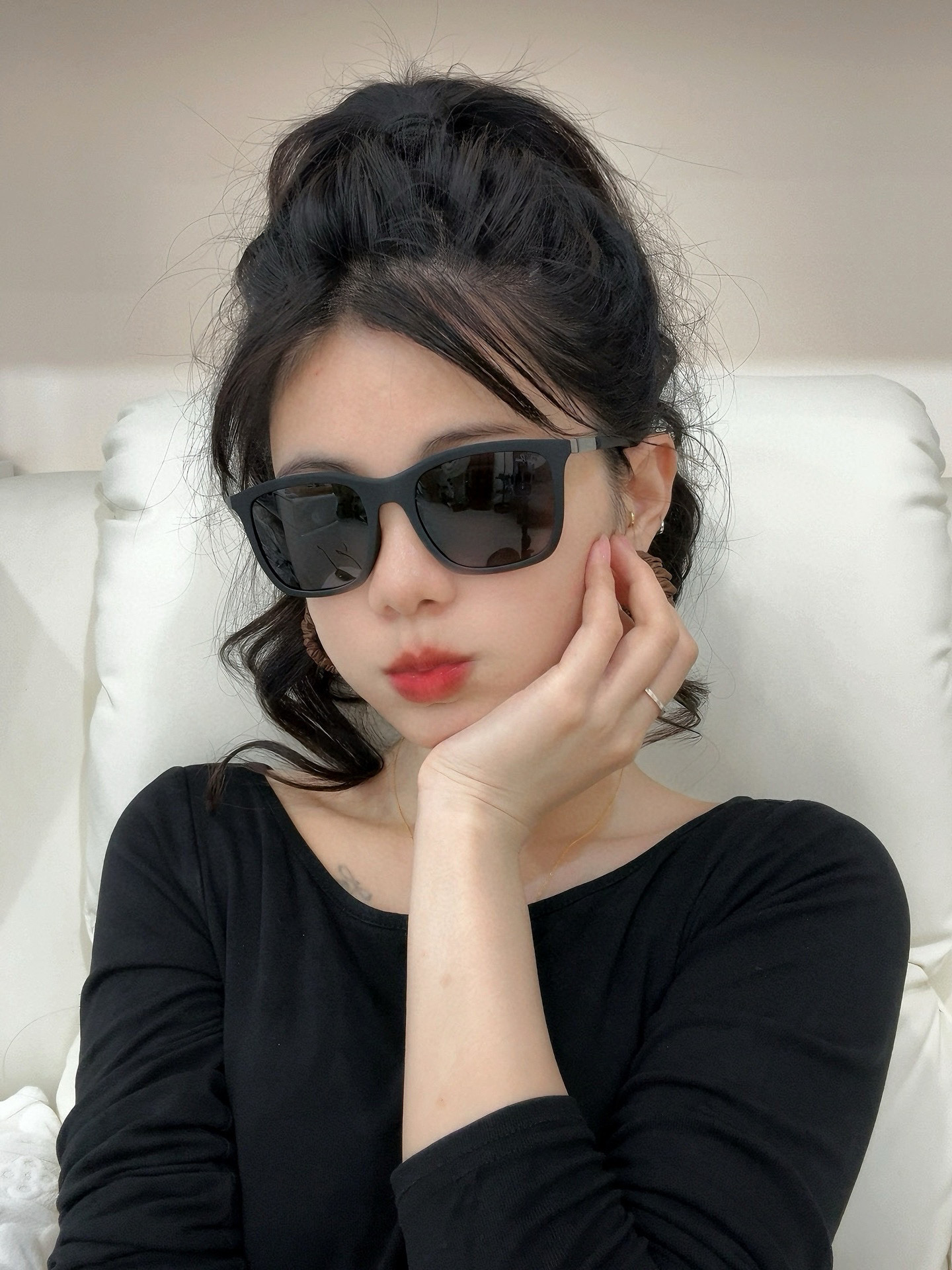  官方同步 品牌雷朋经典男女士玻璃太阳镜          材质：美国宝丽来高清防爆钢化玻璃镜片 型号：