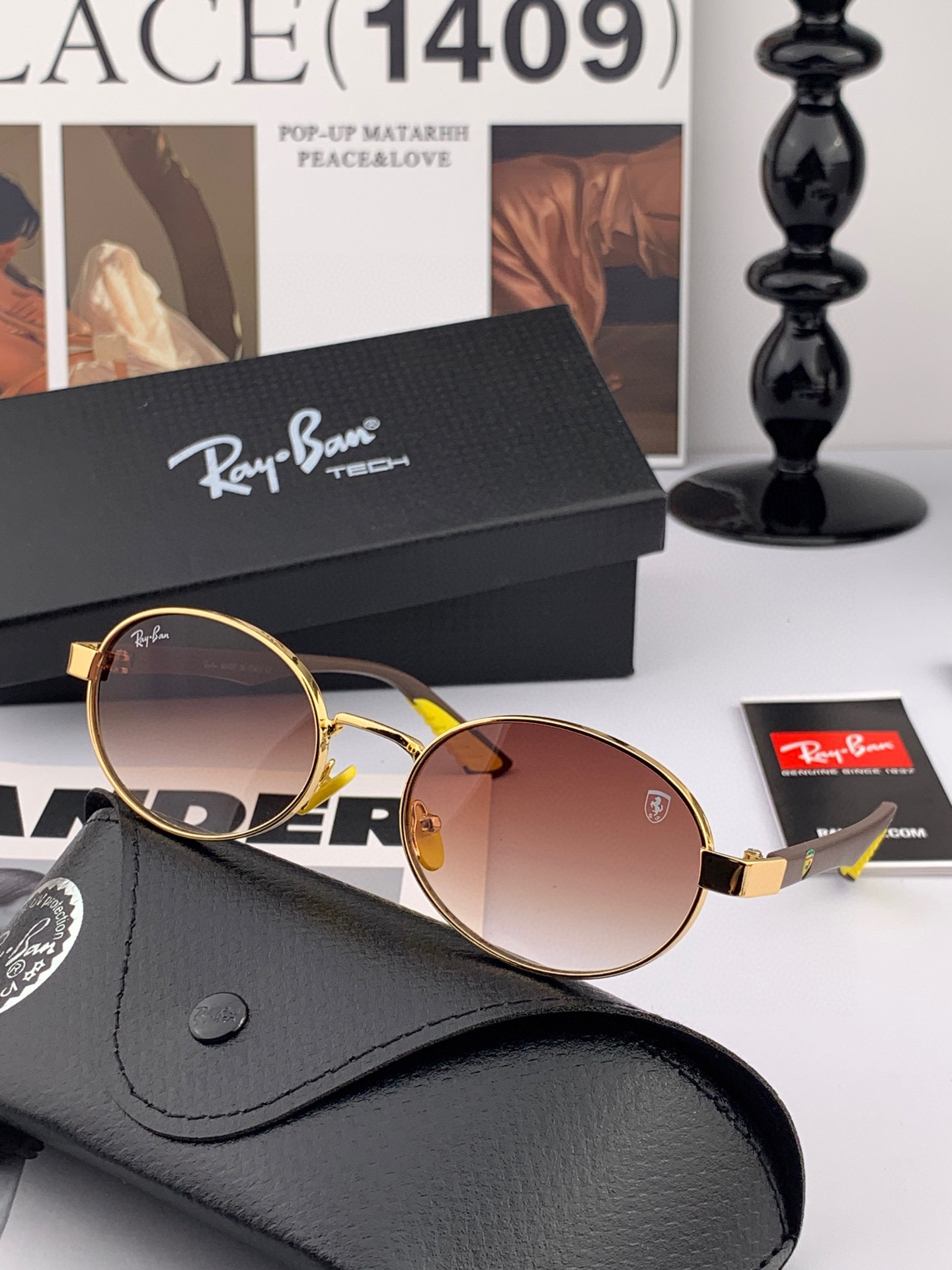  官方同步 品牌雷朋经典男女士玻璃太阳镜          材质：美国宝丽来高清防爆钢化玻璃镜片 型号：