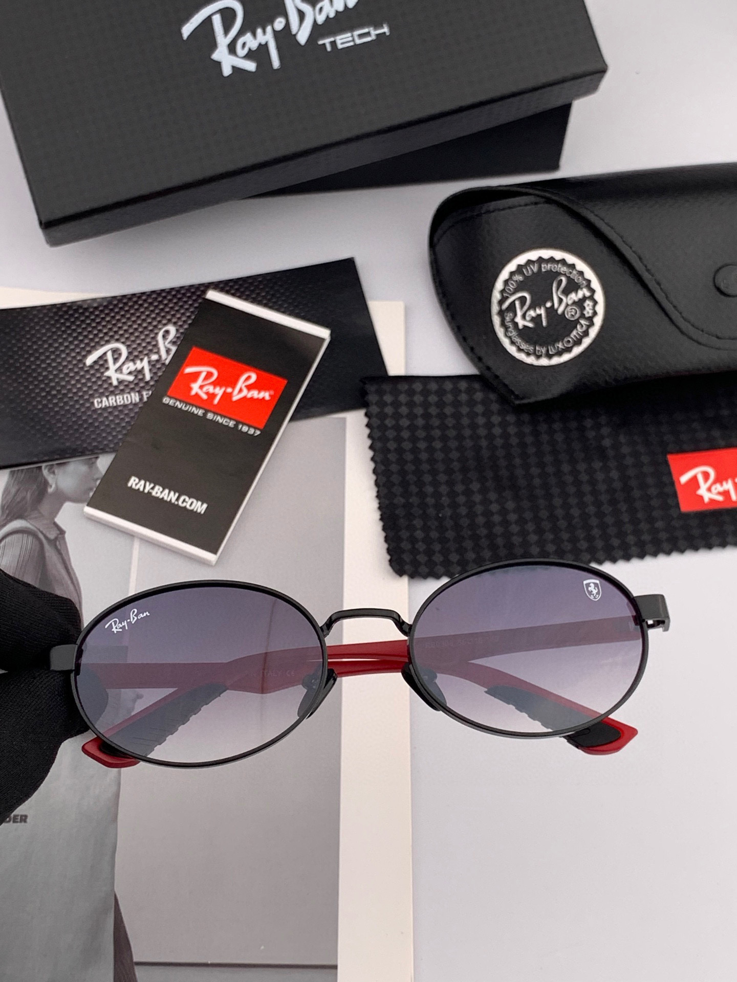  官方同步 品牌雷朋经典男女士玻璃太阳镜          材质：美国宝丽来高清防爆钢化玻璃镜片 型号：