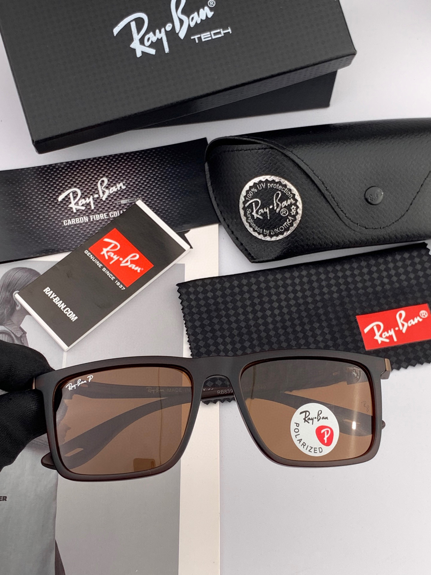  官方同步 品牌雷朋经典男女士玻璃太阳镜          材质：美国宝丽来高清防爆钢化玻璃镜片 型号：