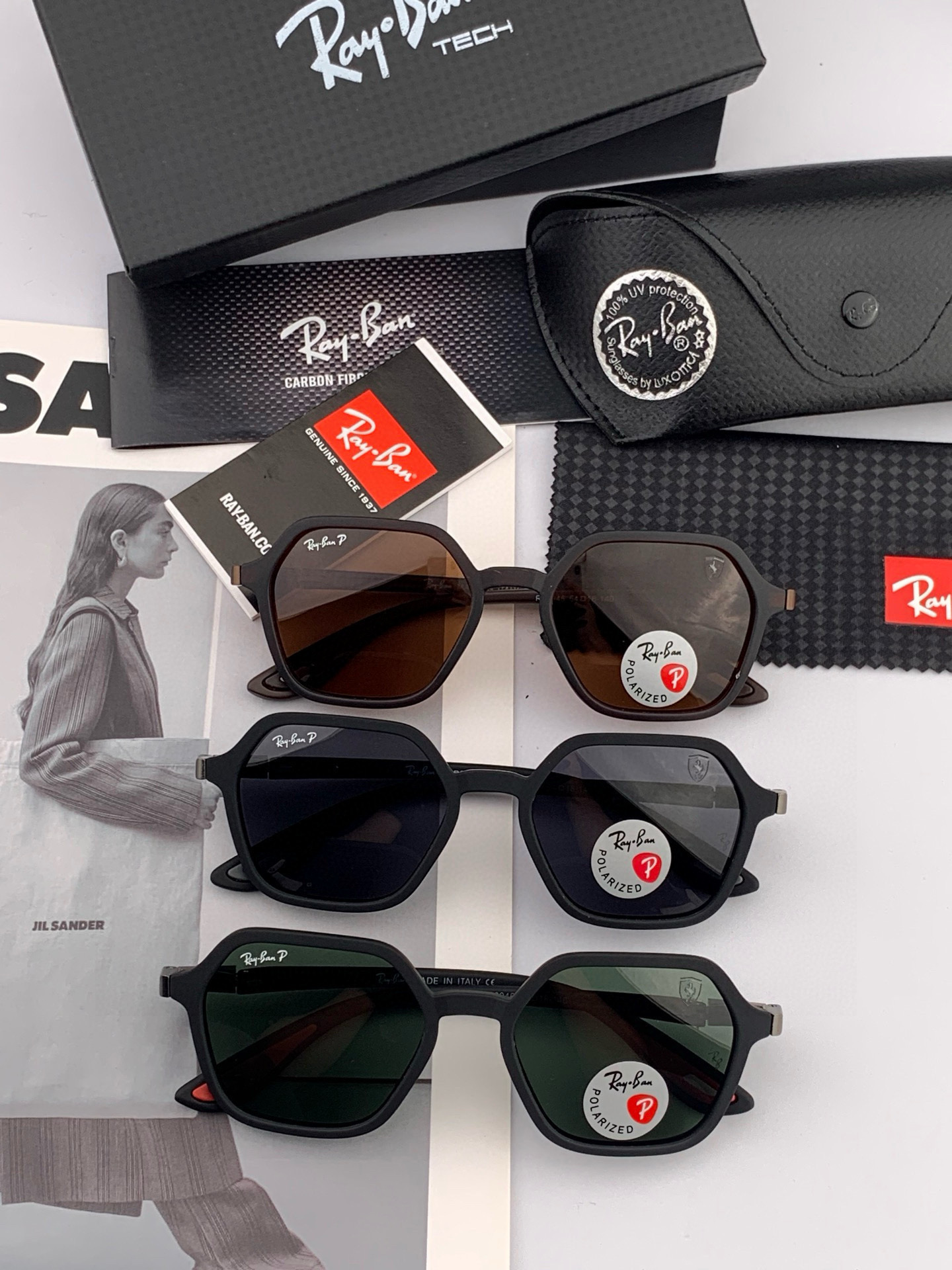  官方同步 品牌雷朋经典男女士玻璃太阳镜          材质：美国宝丽来高清防爆钢化玻璃镜片 型号：