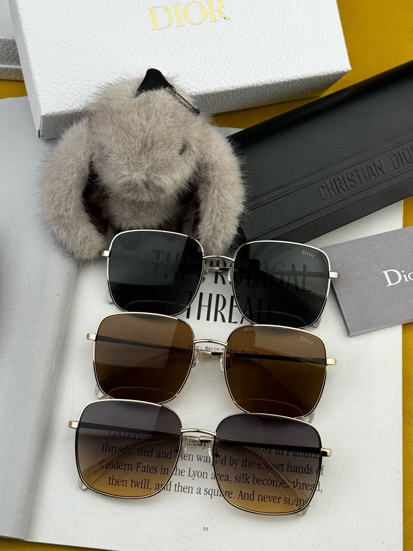   DIOR🌋☔️时尚方框太阳镜顶级奢侈品强 高品质胜利亲亲🍦🍨 得意 气质非凡😄 🍫🍪女士开车墨镜爱情