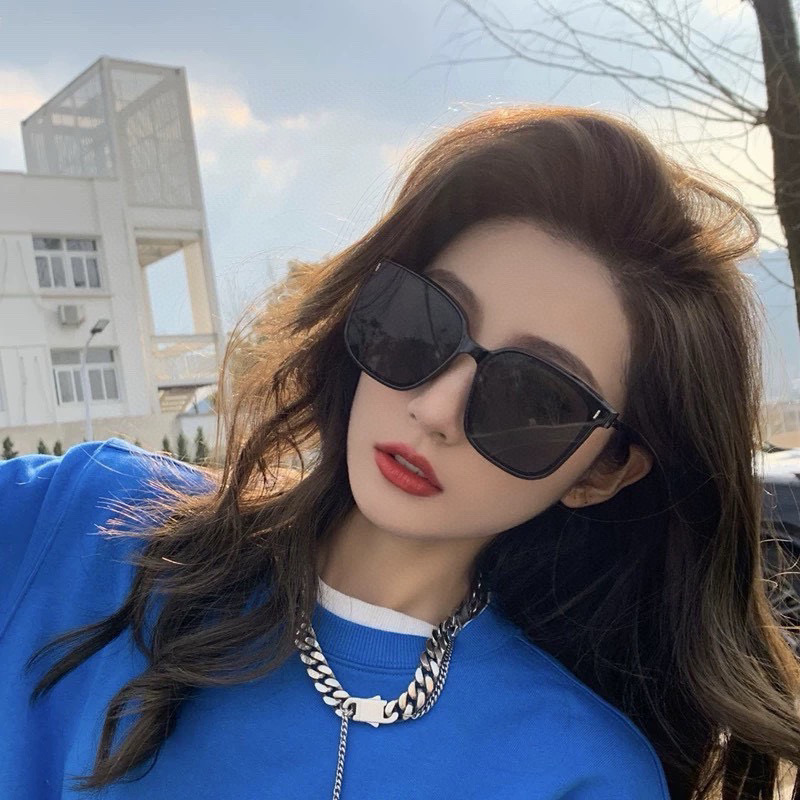 🔺 【GUCCI】2024开春新款 潮流爆款 时尚方框偏光太阳镜 高品质 佩戴舒适 网红潮款墨镜 女士高