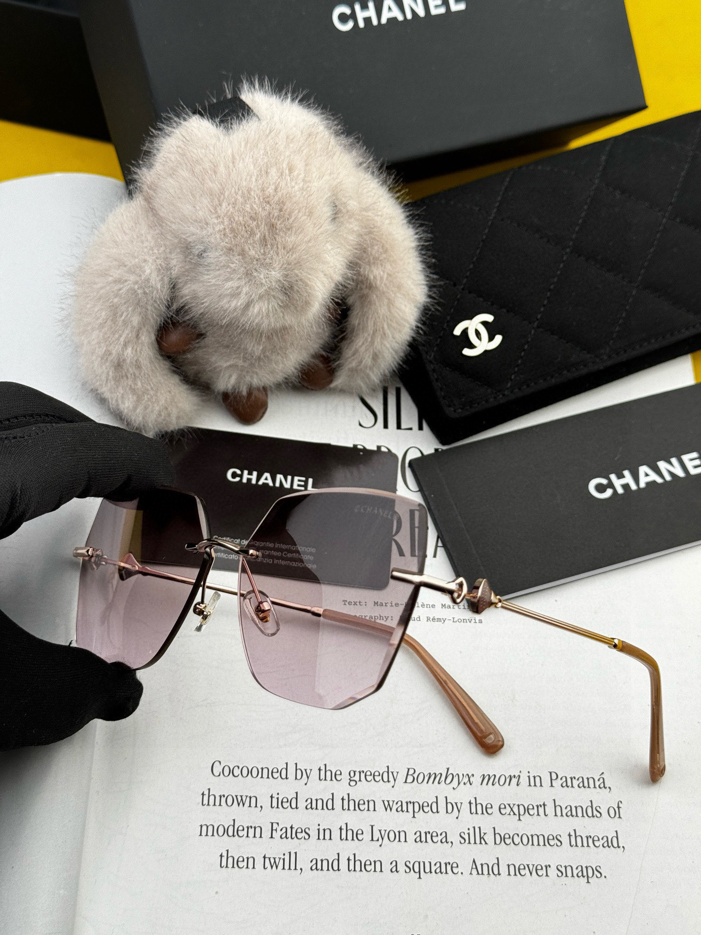 🔺 【香奈儿-尼龙偏光太阳镜】2025开春新款 潮流爆款 时尚多边形偏光太阳镜 高品质 佩戴舒适 网红潮