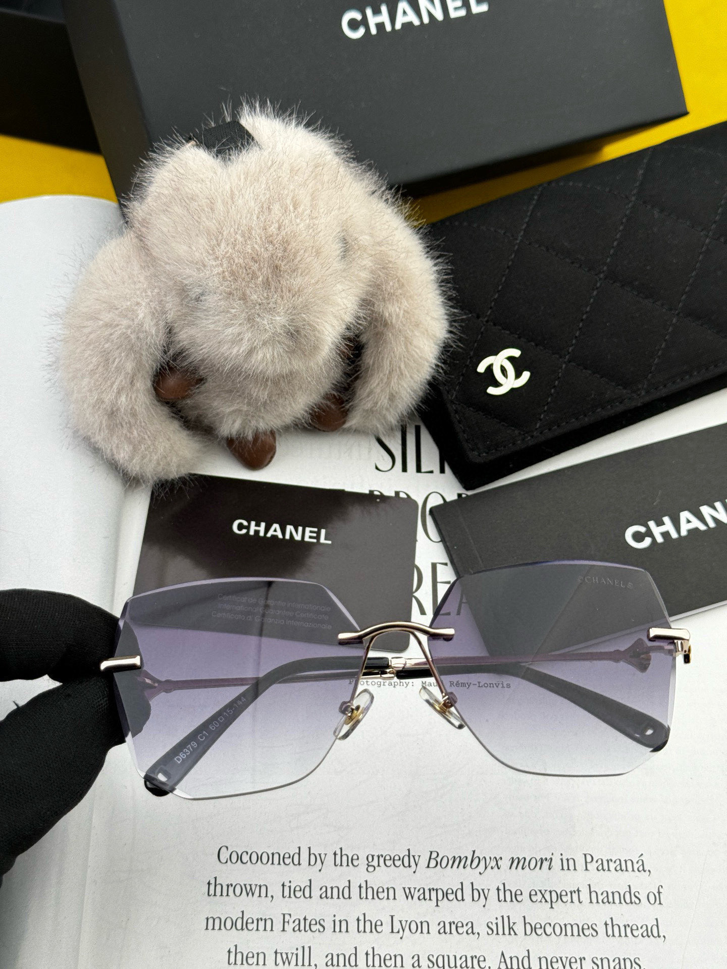 🔺 【香奈儿-尼龙偏光太阳镜】2025开春新款 潮流爆款 时尚多边形偏光太阳镜 高品质 佩戴舒适 网红潮