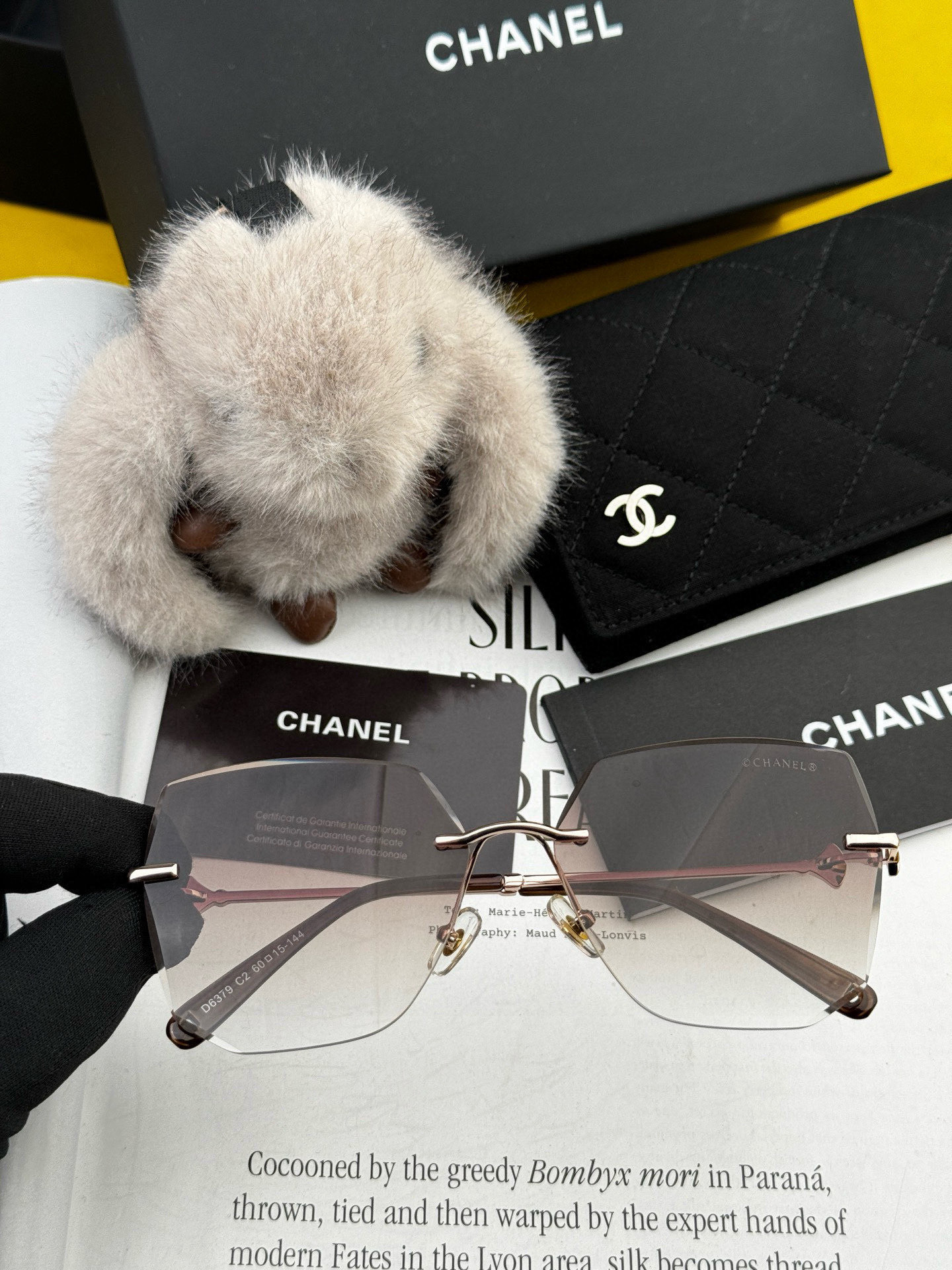 🔺 【香奈儿-尼龙偏光太阳镜】2025开春新款 潮流爆款 时尚多边形偏光太阳镜 高品质 佩戴舒适 网红潮