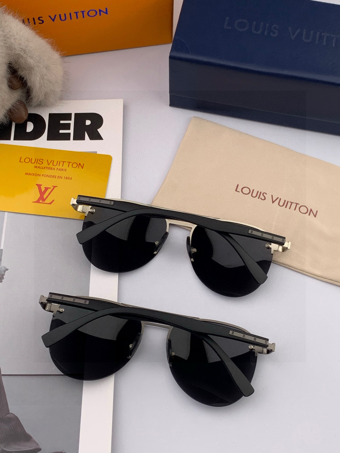   【路易威登 LV 】🌋☔️顶级奢侈🔻男士偏光🔺时尚蛤蟆镜 高品质  气质非凡😄 🍫🍪男士开车墨镜爱情