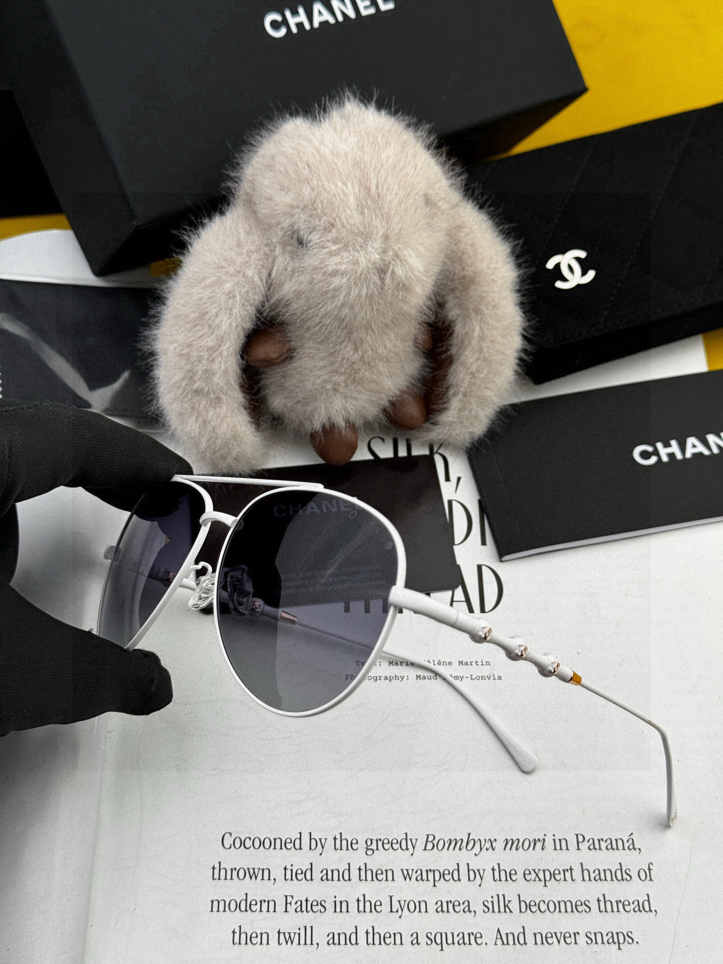  【偏光系列太阳镜】🎈原版出货香奈儿网红超爆款💙经典奢华全球风强酷亲亲 时尚圆框太阳镜得意 气质非凡😄 