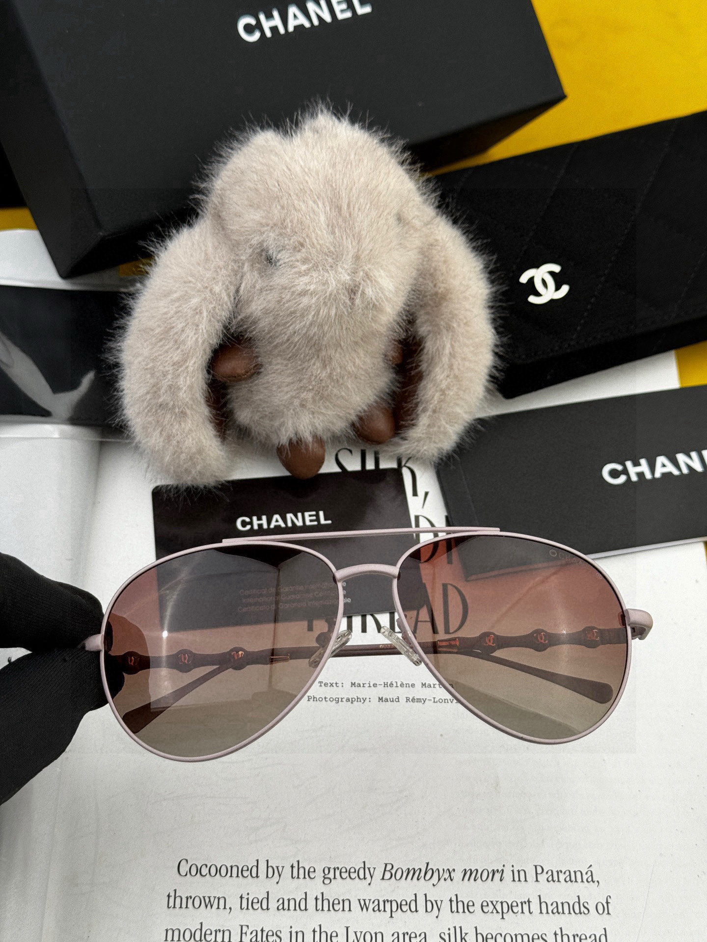  【偏光系列太阳镜】🎈原版出货香奈儿网红超爆款💙经典奢华全球风强酷亲亲 时尚圆框太阳镜得意 气质非凡😄 