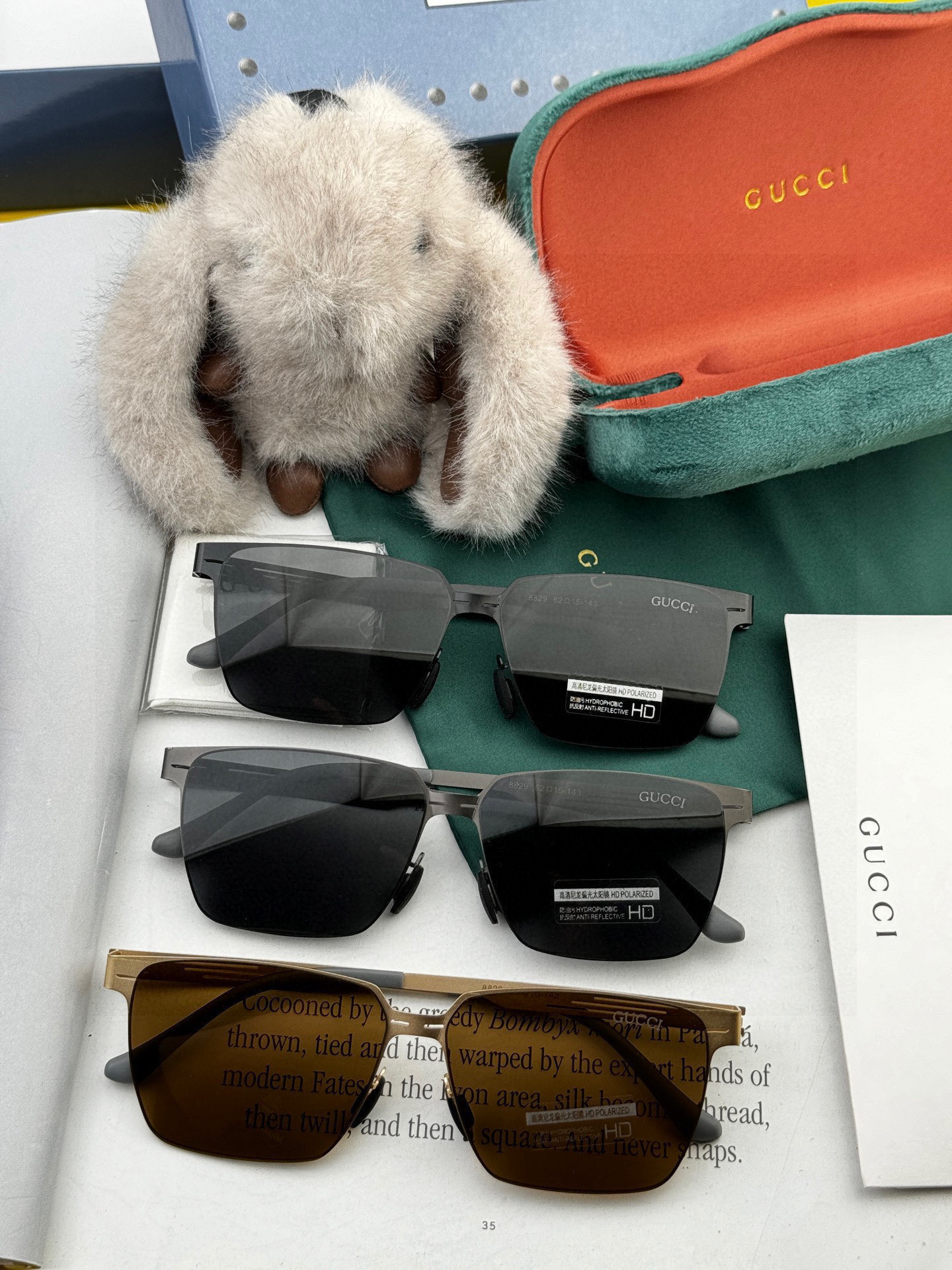 ♦️ GUCCI 2025新款男女情侣款太阳镜多边形墨镜iP电镀永不褪色 超轻超有弹性整幅眼镜无螺丝重要