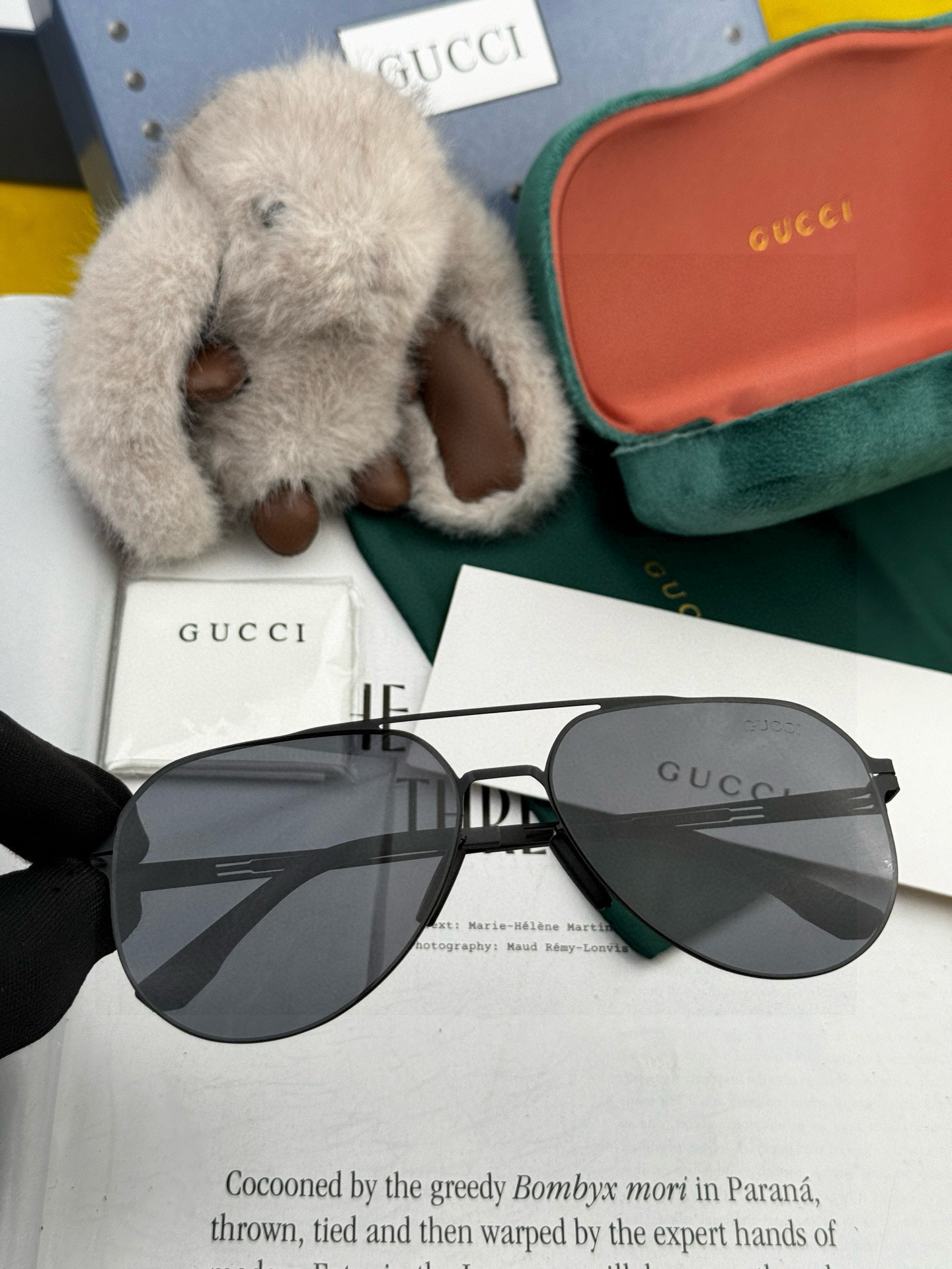 ♦️ GUCCI 2025新款男女情侣款太阳镜多边形墨镜iP电镀永不褪色 超轻超有弹性整幅眼镜无螺丝重要