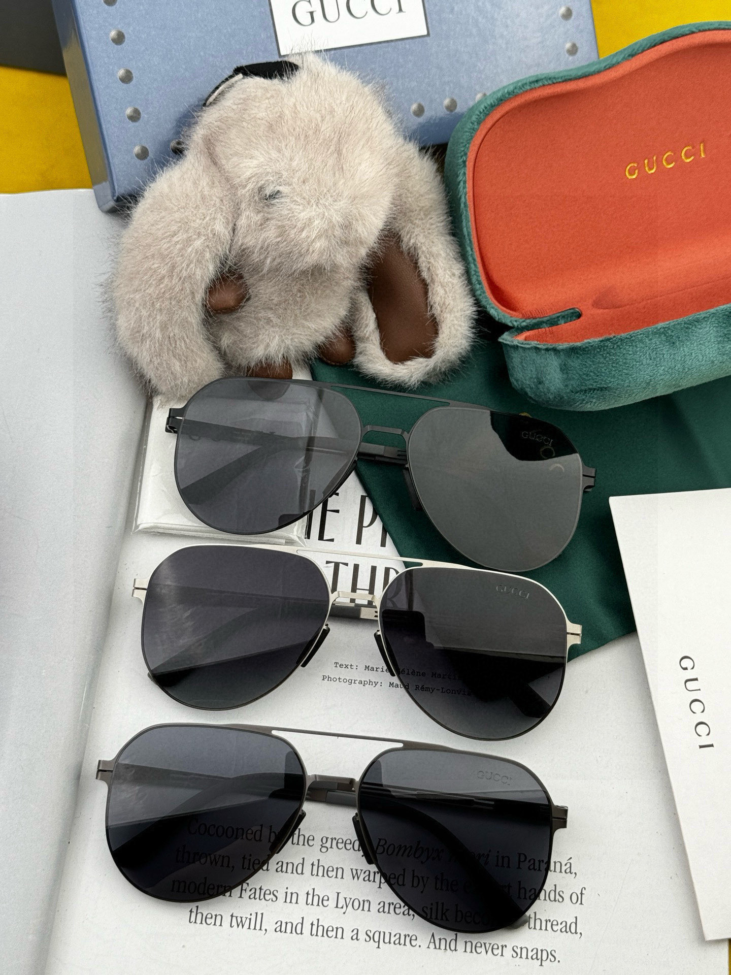 ♦️ GUCCI 2025新款男女情侣款太阳镜多边形墨镜iP电镀永不褪色 超轻超有弹性整幅眼镜无螺丝重要